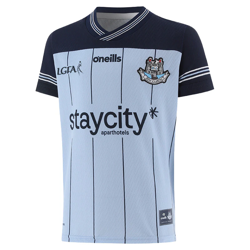 O'Neills Dublin 26 Home LGFA Kid Jsy Blu