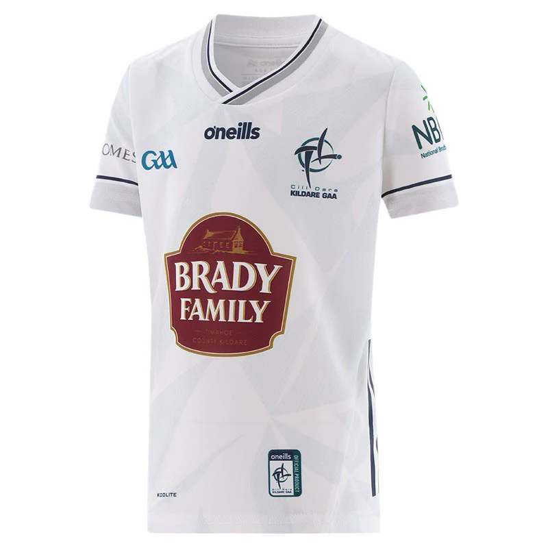 O'Neills Kildare 25 Home Kids Jersey Wh