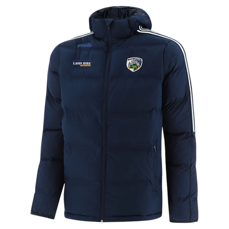 O'Neills Laois GAA Hydra Kids Hooded Padded Jacket