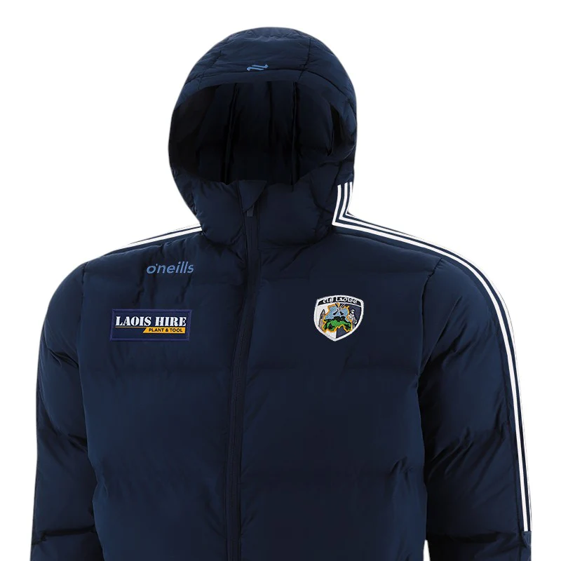 O'Neills Laois GAA Hydra Kids Hooded Padded Jacket - Image 3