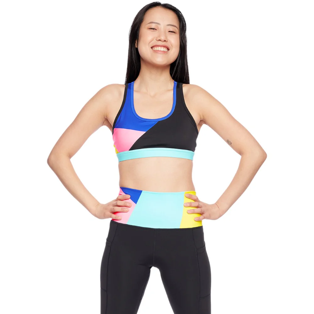 Peachylean Flex Graphic Print Womens Sports Bra - Image 6