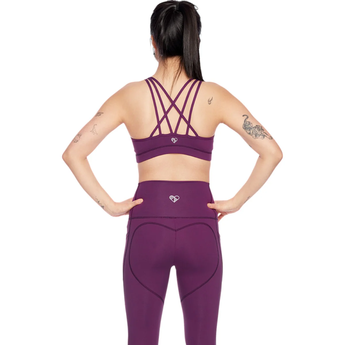 Peachylean Hero Womens Medium-Support Sports Bra - Image 2