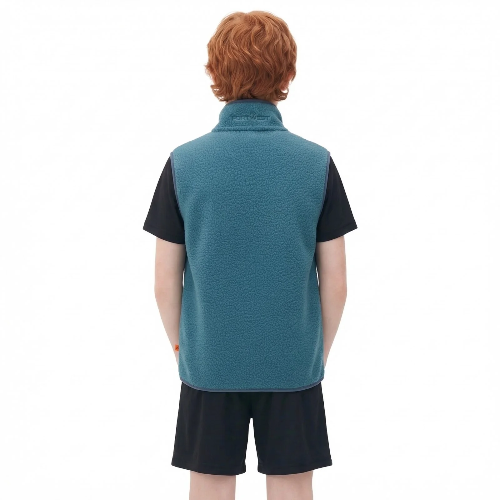 Portwest Nera Kids Full-Zip Sherpa Fleece Gilet - Image 2