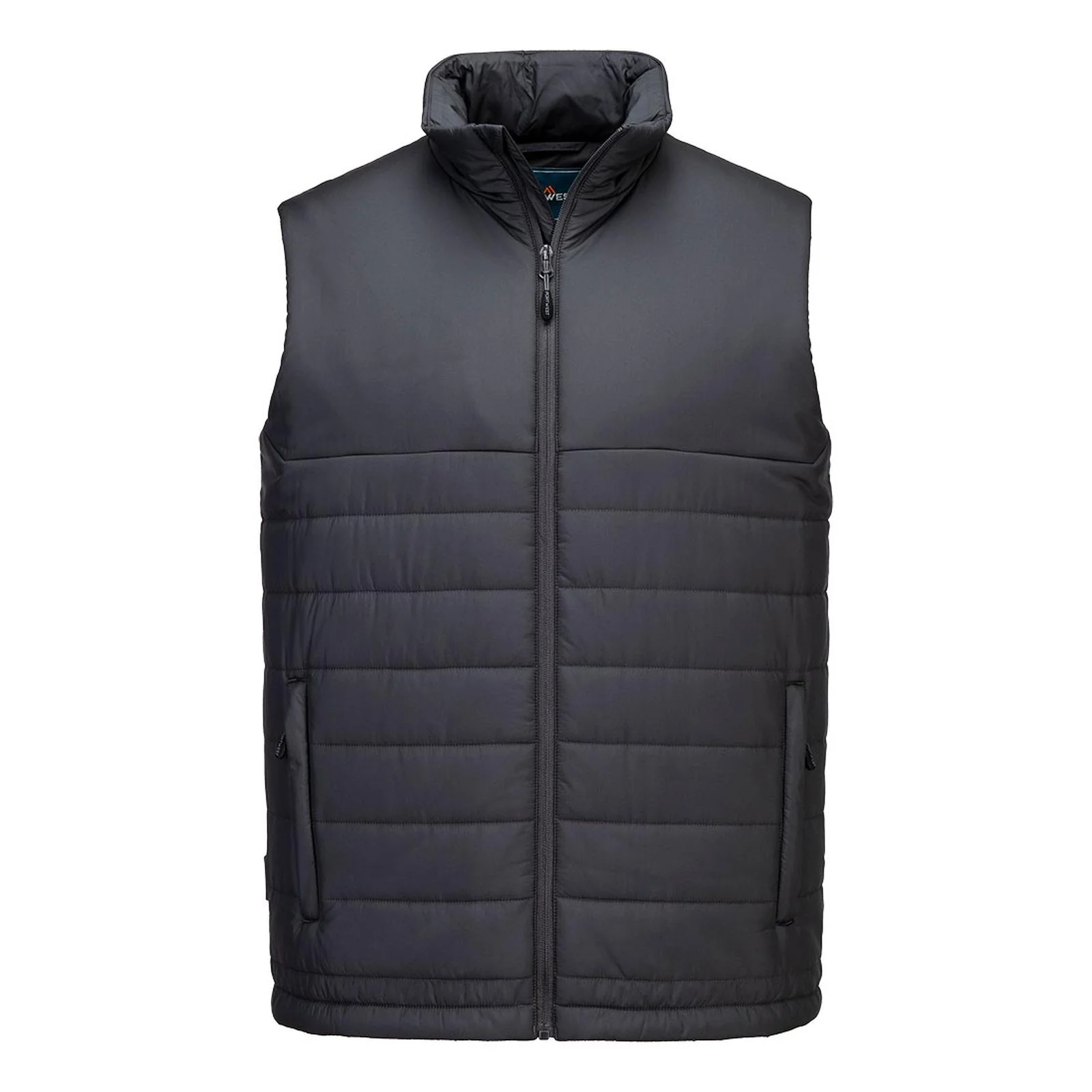Portwest Professional Insulated Baffle Gilet Metal Grey