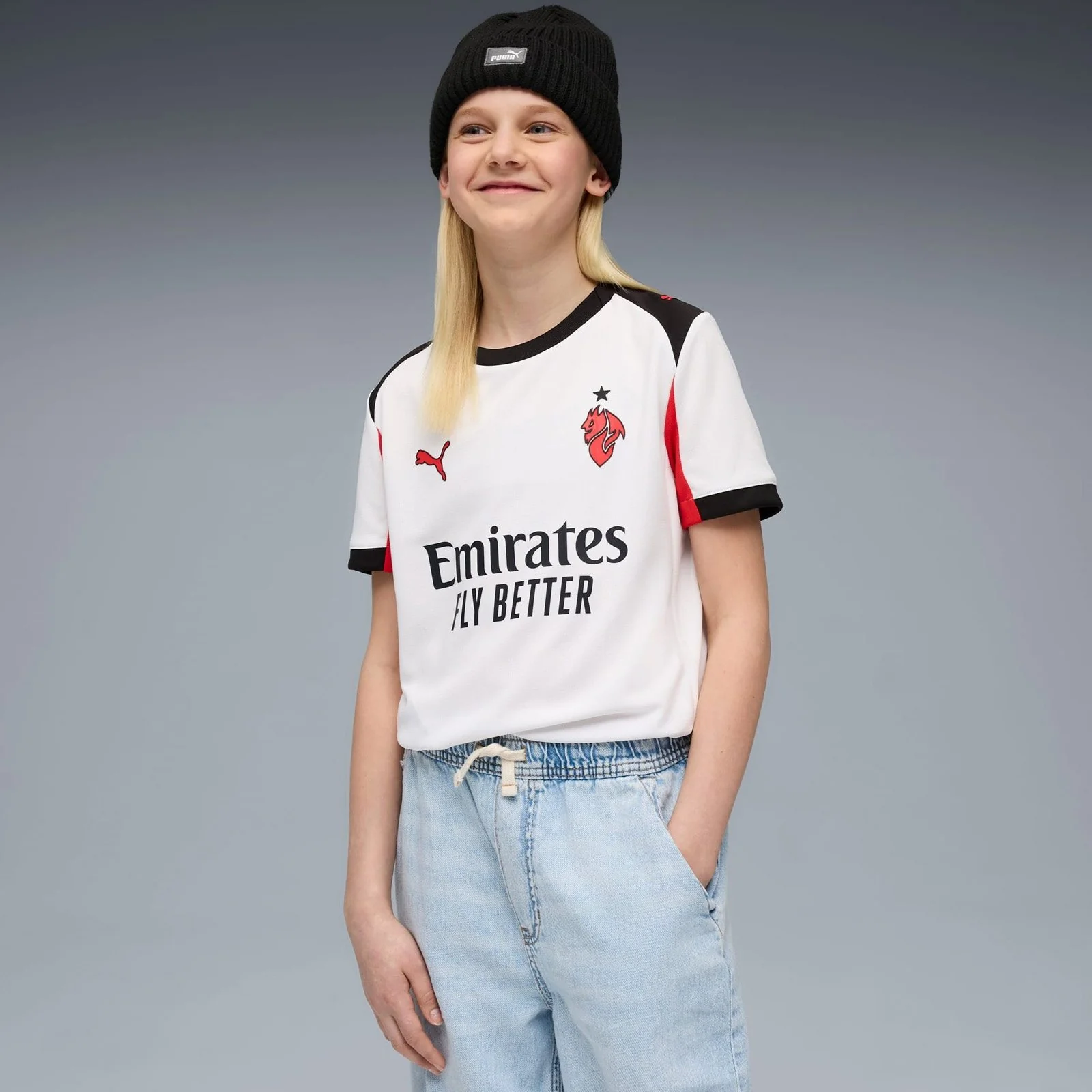 Puma AC Milan Football 2025/26 Adults Short Sleeved Away Jersey - Image 3