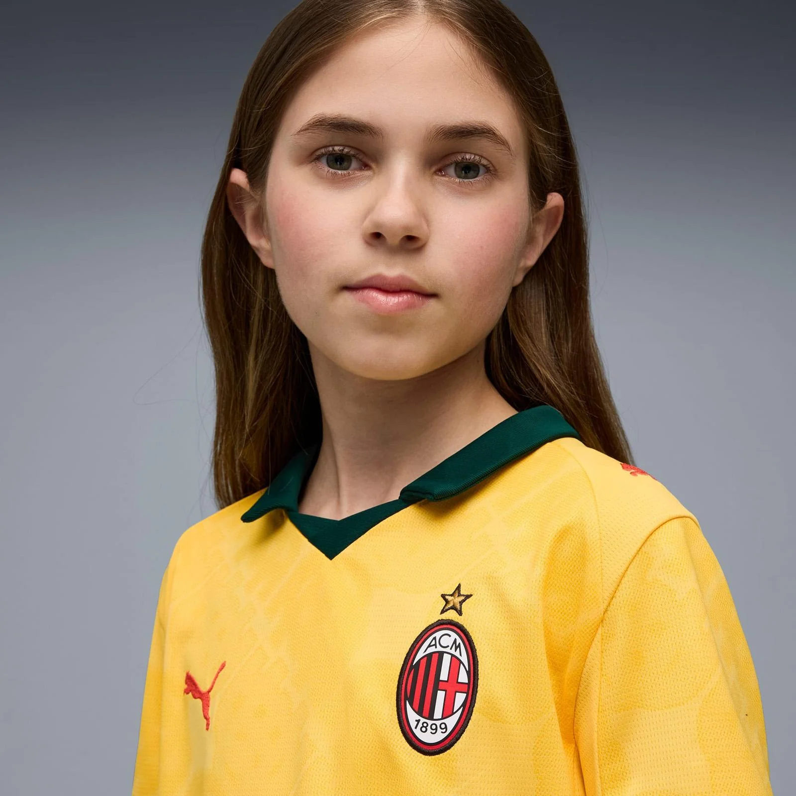 Puma AC Milan Football 2025/26 Kids Regular-Fit Third Jersey - Image 5