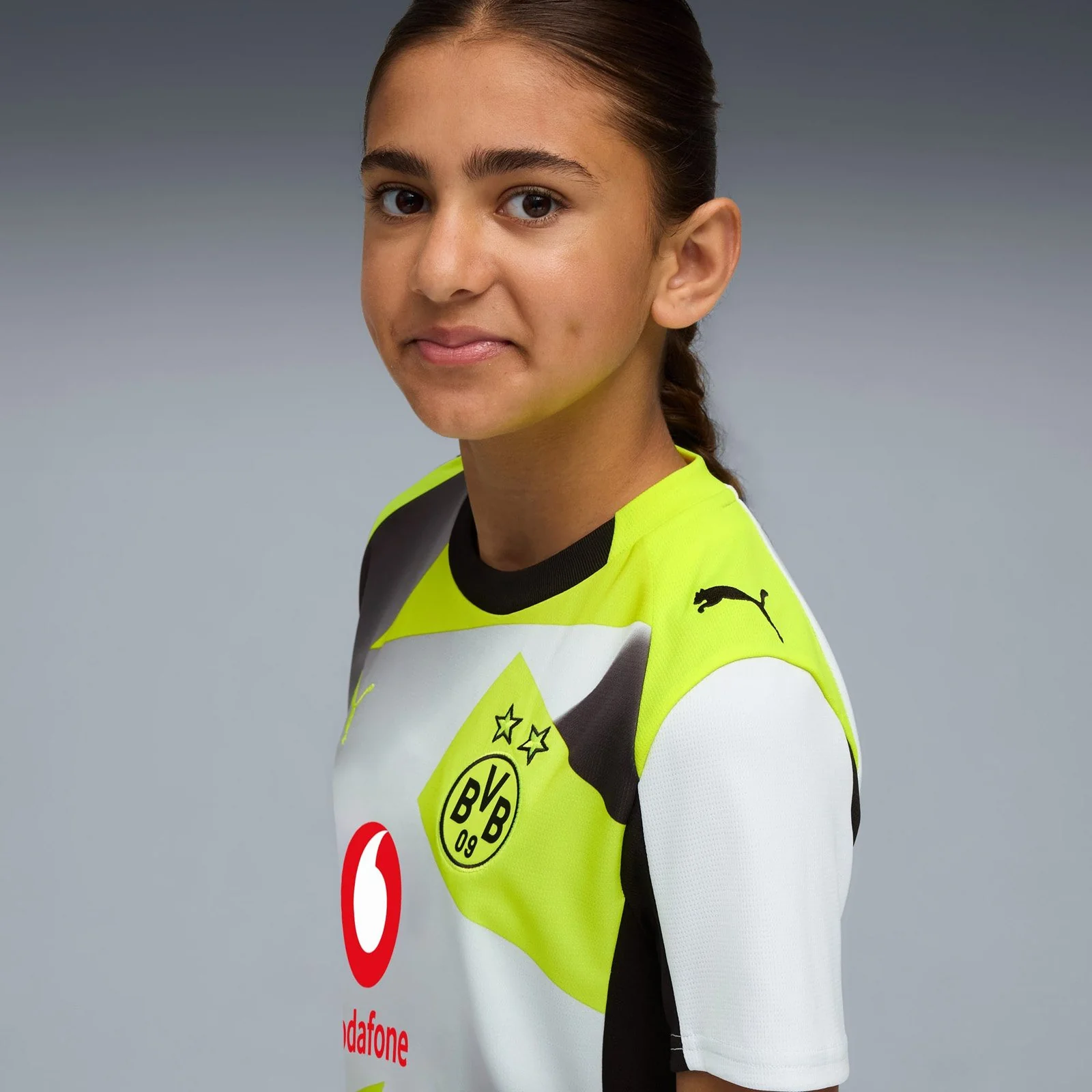 Puma Borussia Dortmund 2025/26 Kids Replica Away Jersey - Image 5