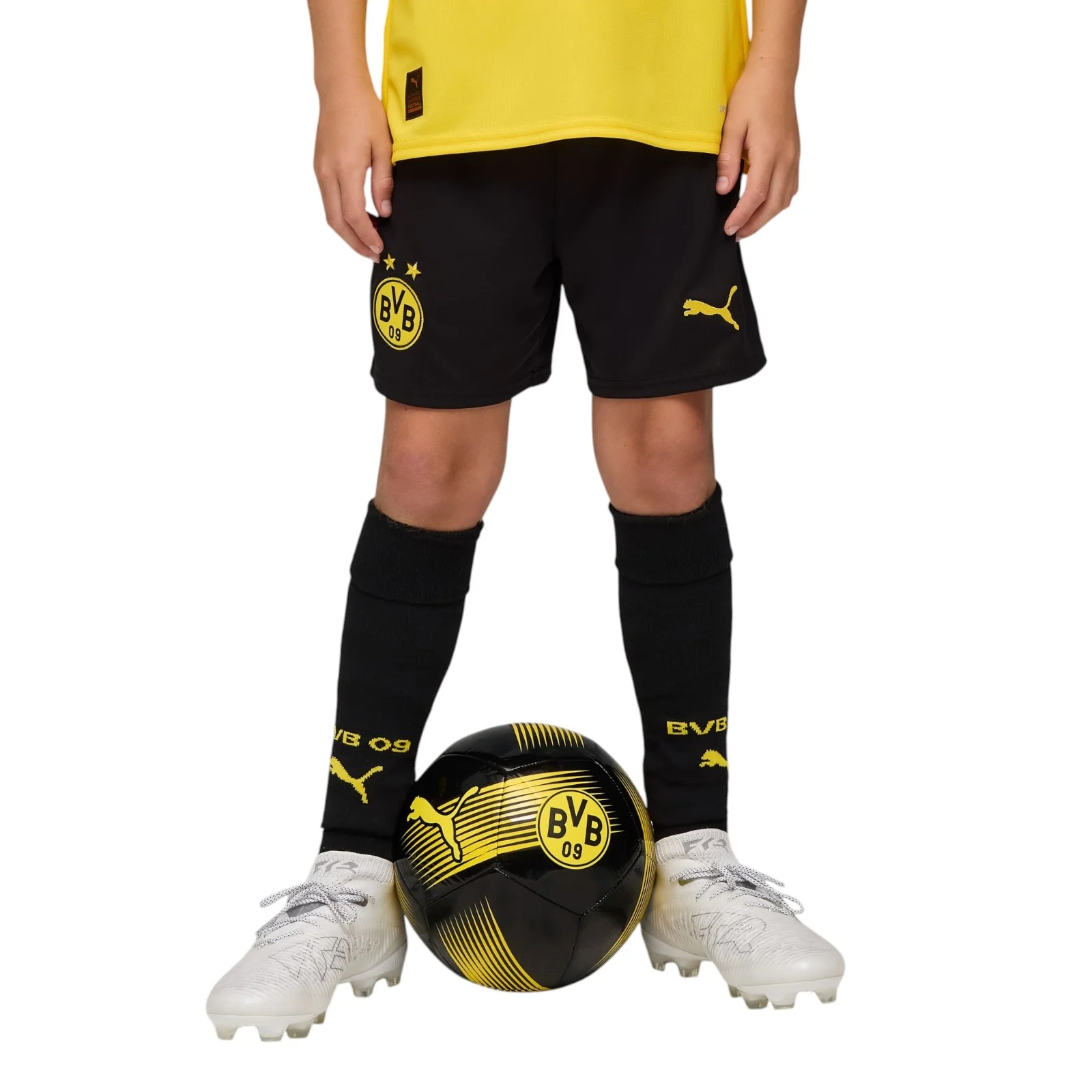 Puma Borussia Dortmund Football 2025/26 Kids Home Short