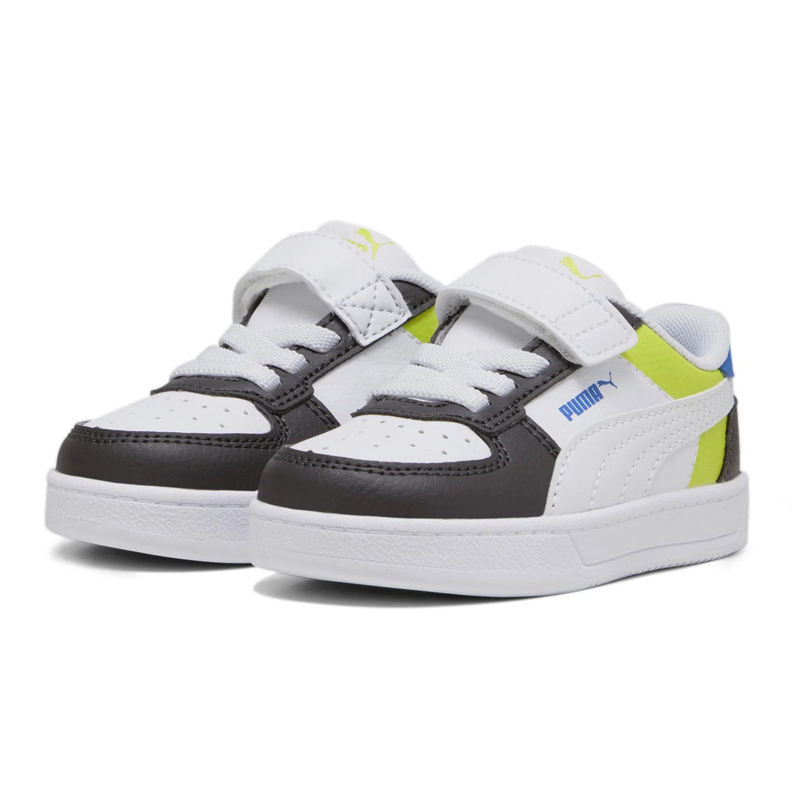 Puma Caven Block Inf Boys White/Green - Image 5