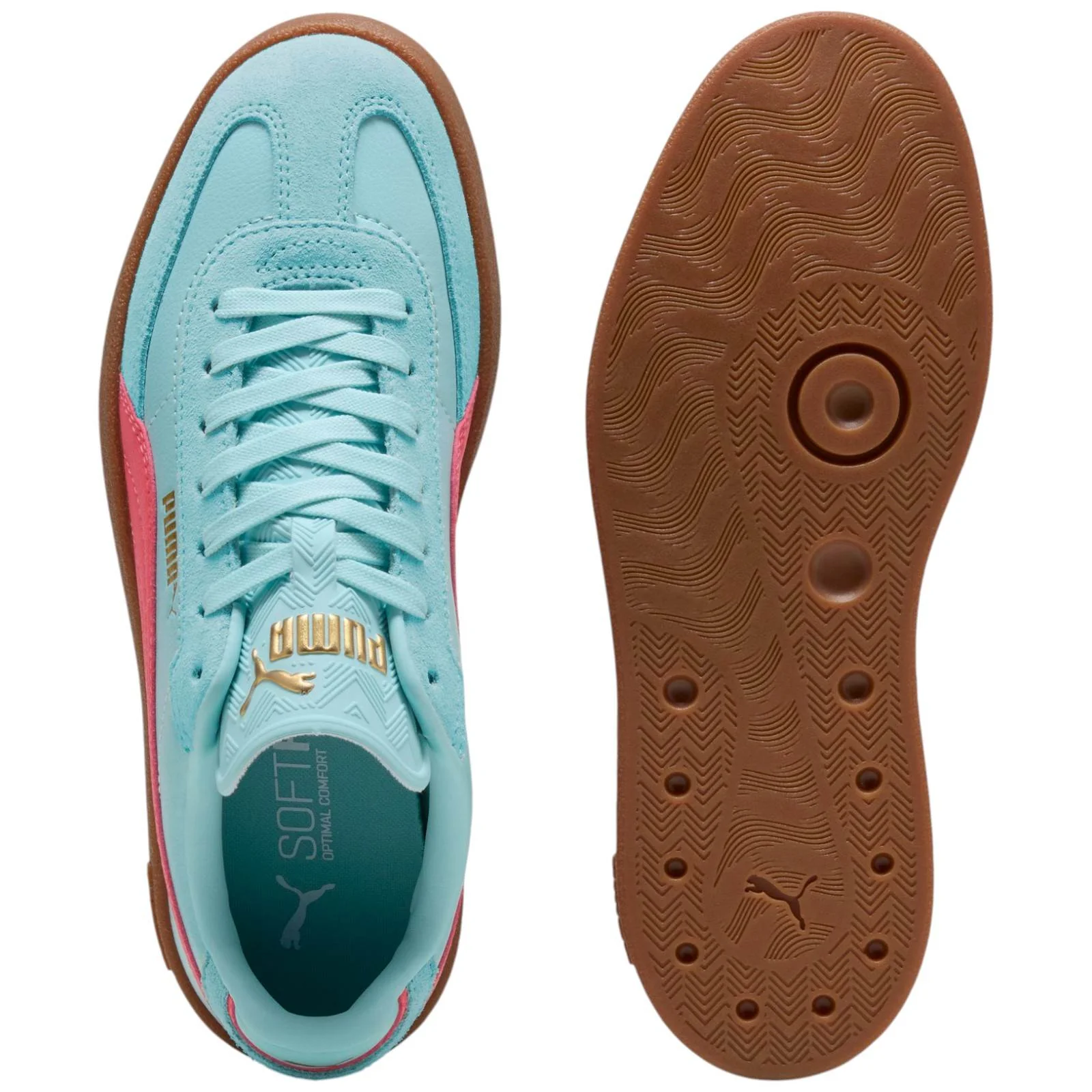 Puma Club II Era Womens Regular-Fit Lace Sneakers - Image 3