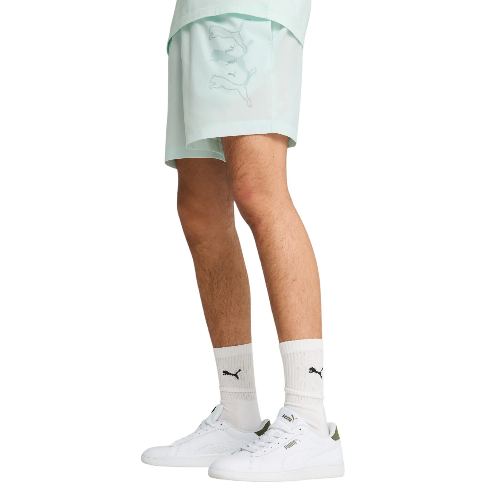Puma Essentials Logo Lab Mens 5" Regular-Fit Training Short