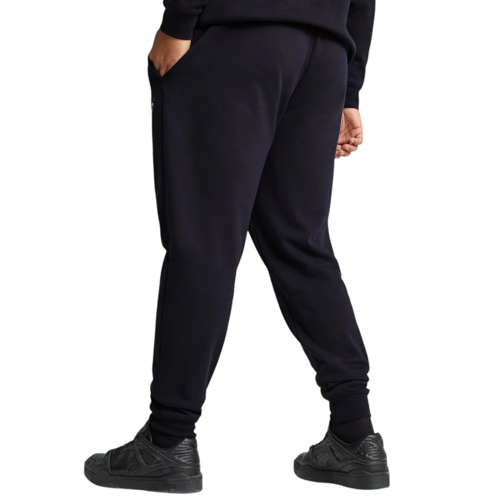 Puma Essentials No. 1 Logo Mens Medium-Rise Fleece Sweatpants - Image 2