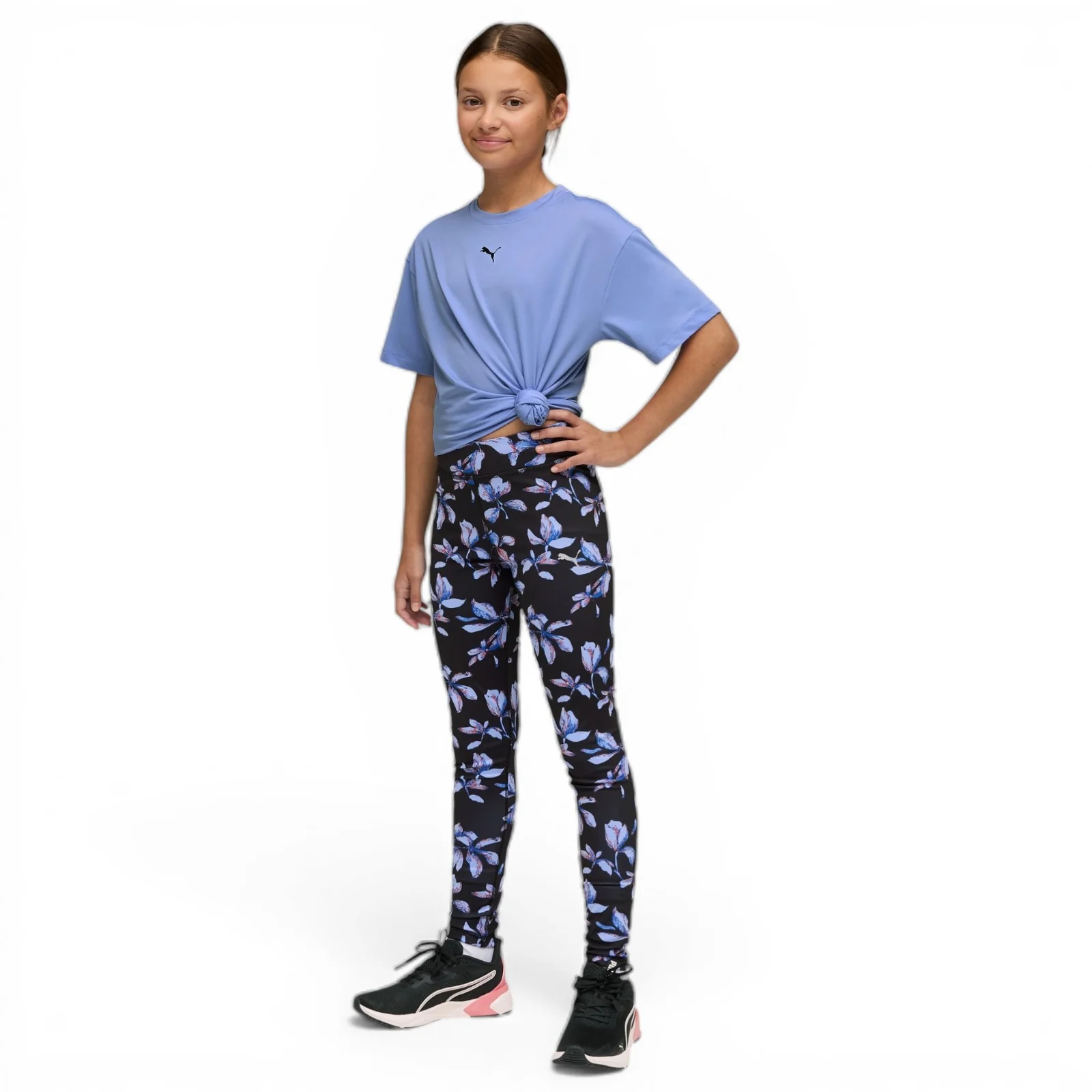 Puma Train All Day Essentials Girls Relaxed-Fit T-Shirt - Image 3