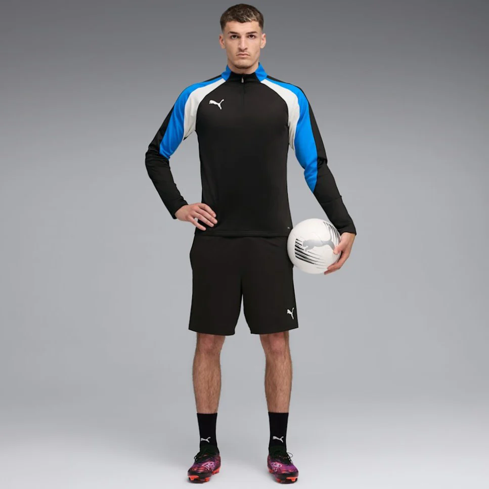 Puma IndividualLIGA Football Mens Half-Zip Slim-Fit Top - Image 7