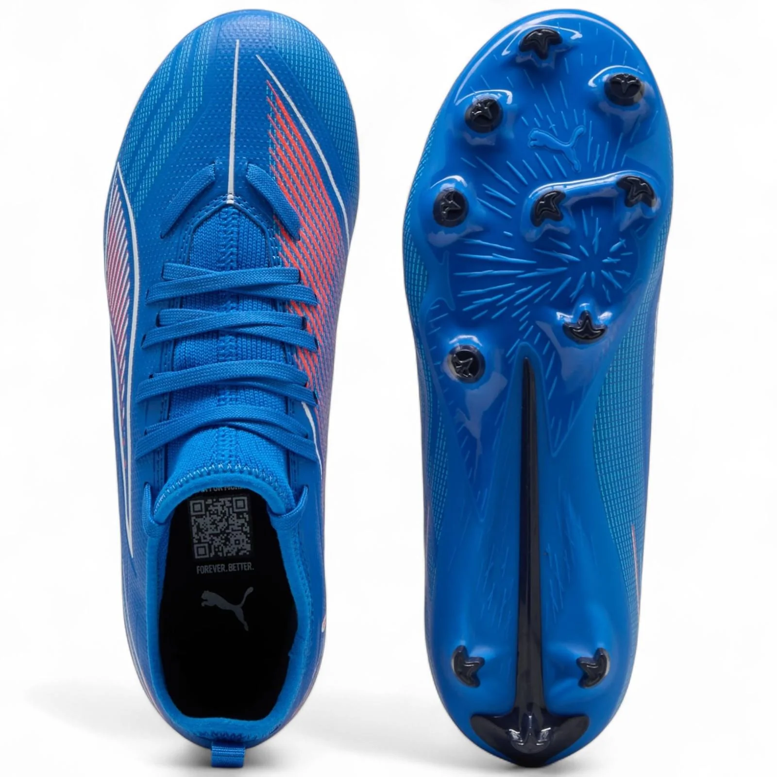 Puma Ultra 6 Match Kids Firm/Artificial Ground Football Boots - Image 3