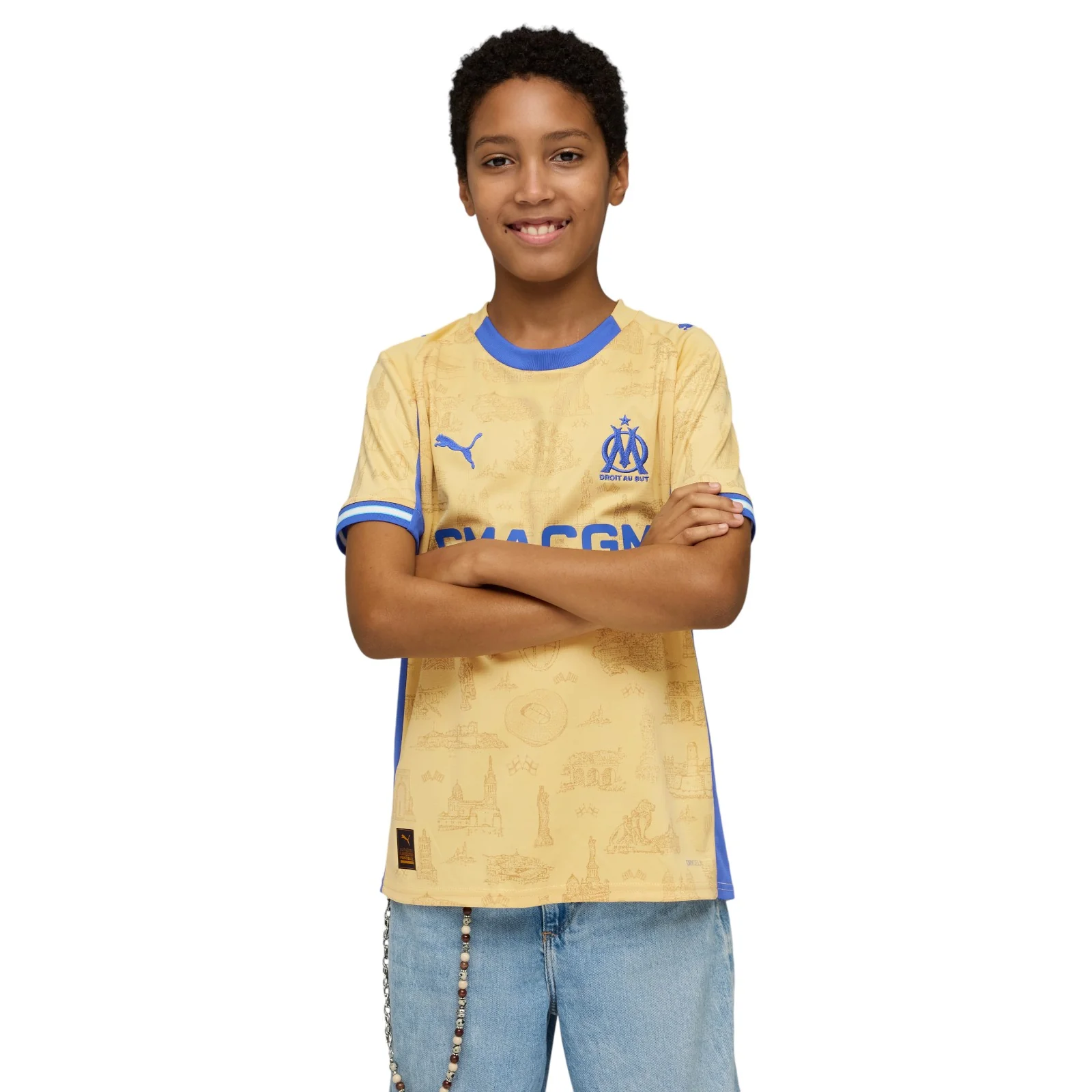 PUMA MARSEILLE 25 SPL ED KDS JSY GOLD - Image 3