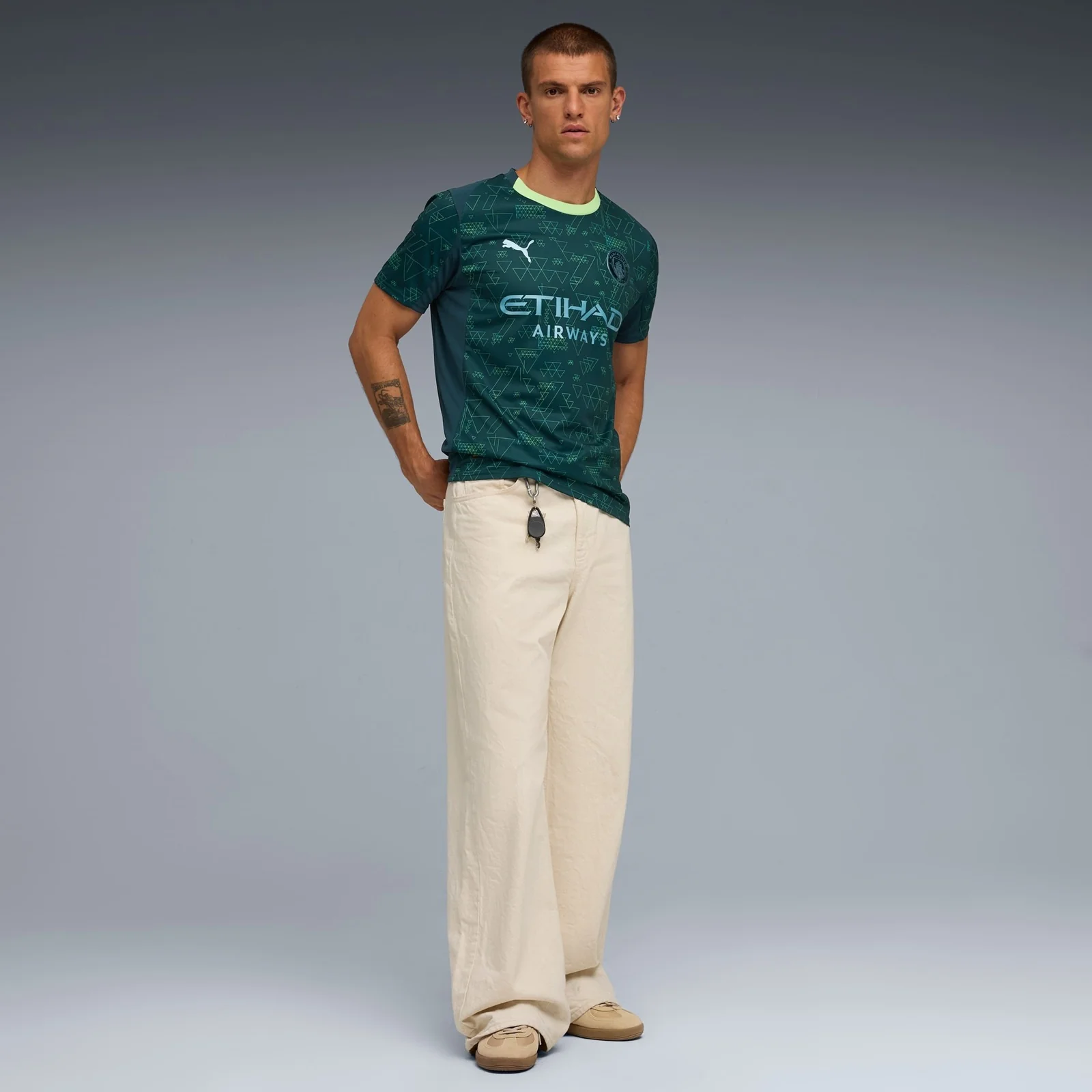 Puma Man City Football 2025/26 Adults 4th Replica Jersey - Image 13