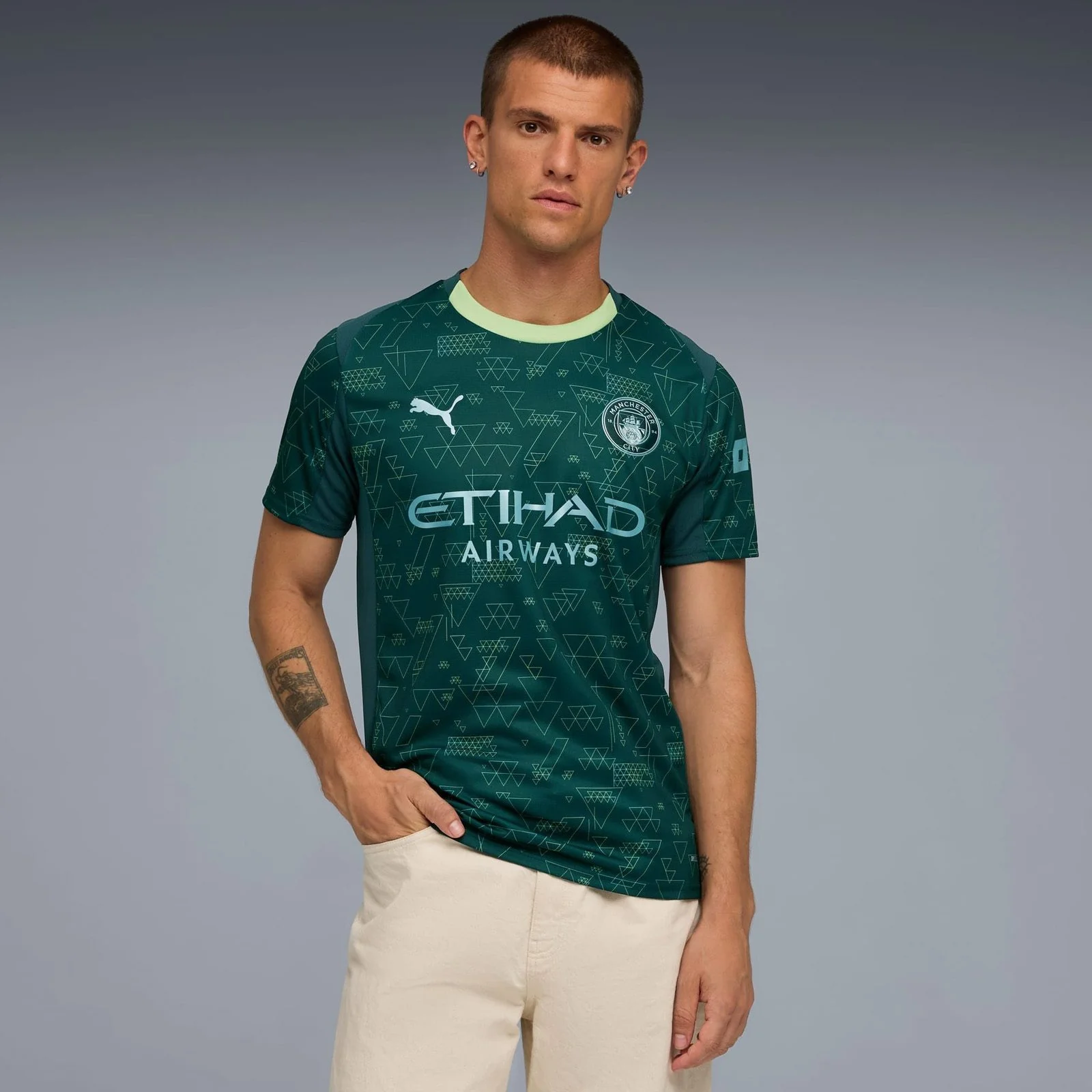 Puma Man City Football 2025/26 Adults 4th Replica Jersey - Image 3