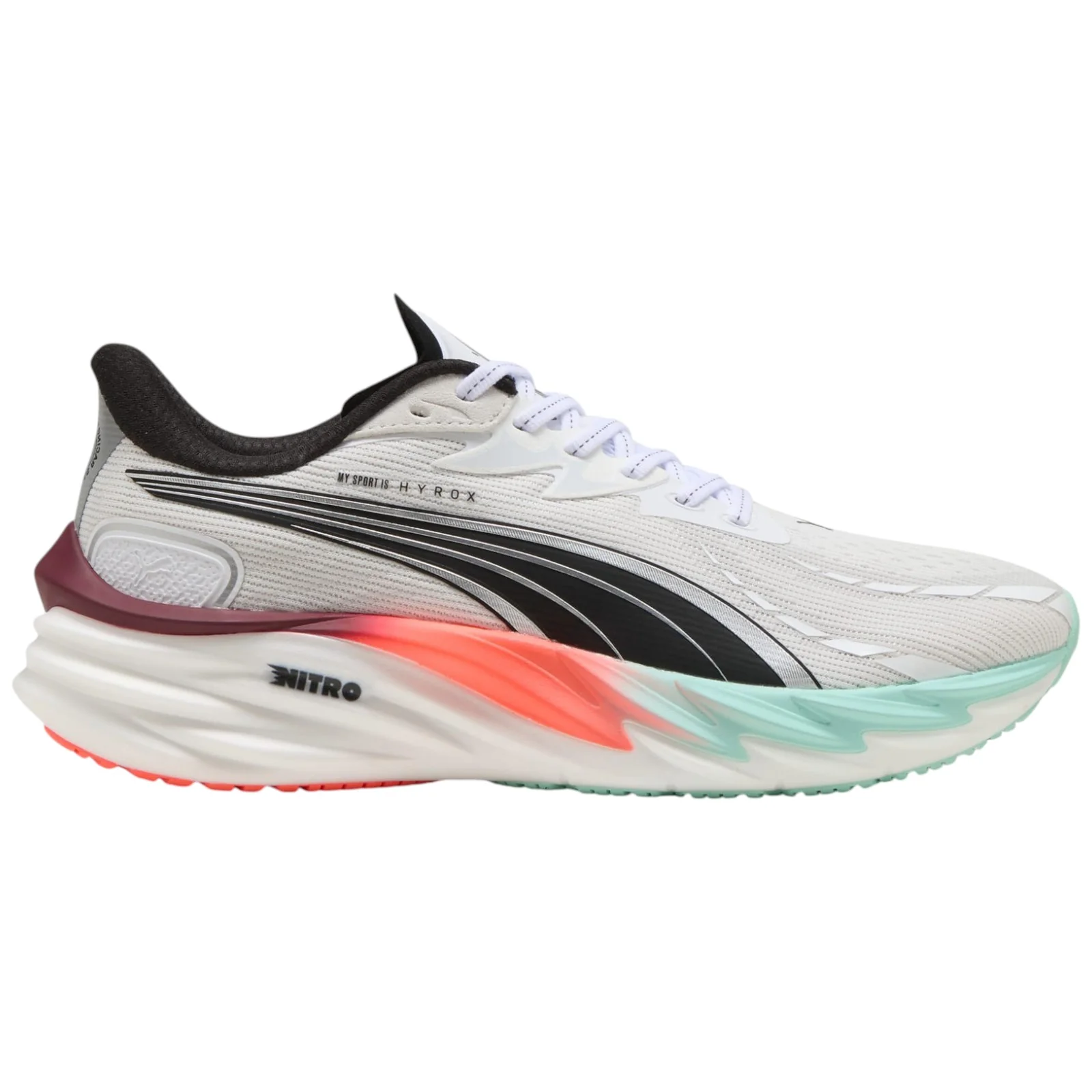 Puma Velocity Nitro 4 Hyrox Mens Regular-Fit Running Shoes