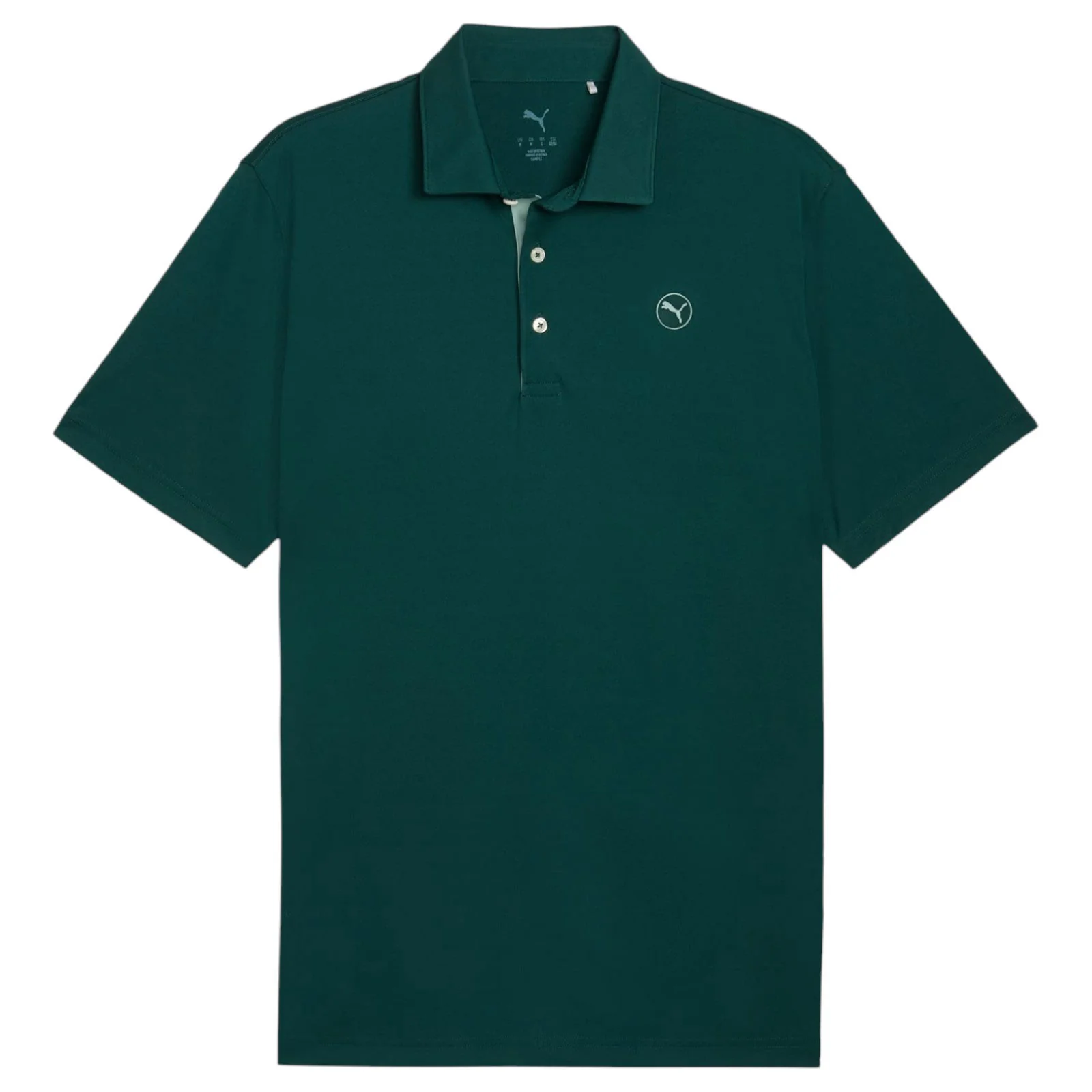 Puma Pure 2.0 Mens Short-Sleeved Golf Polo Shirt