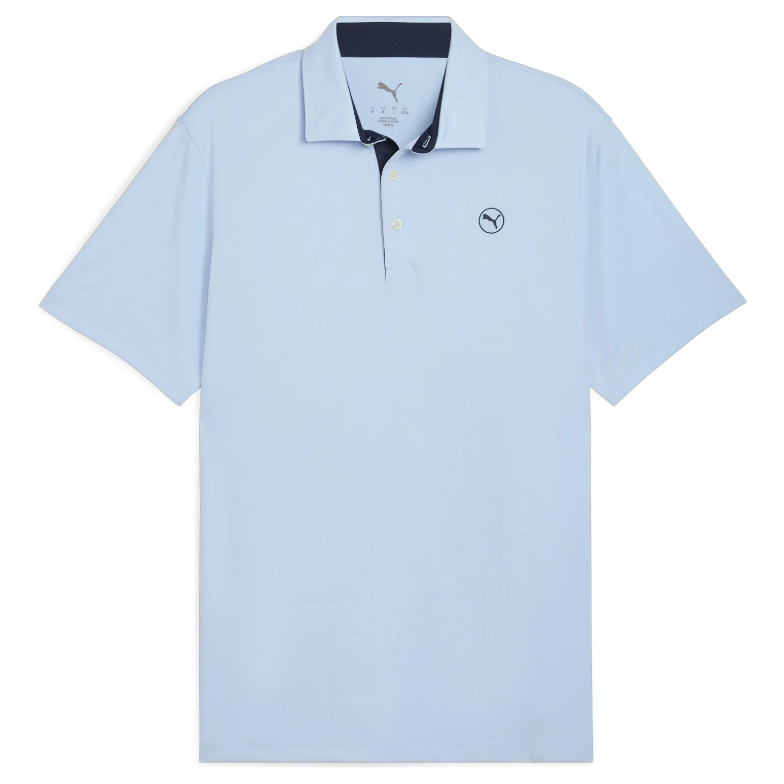 Puma Pure 2.0 Mens Short-Sleeve Golf Polo Shirt