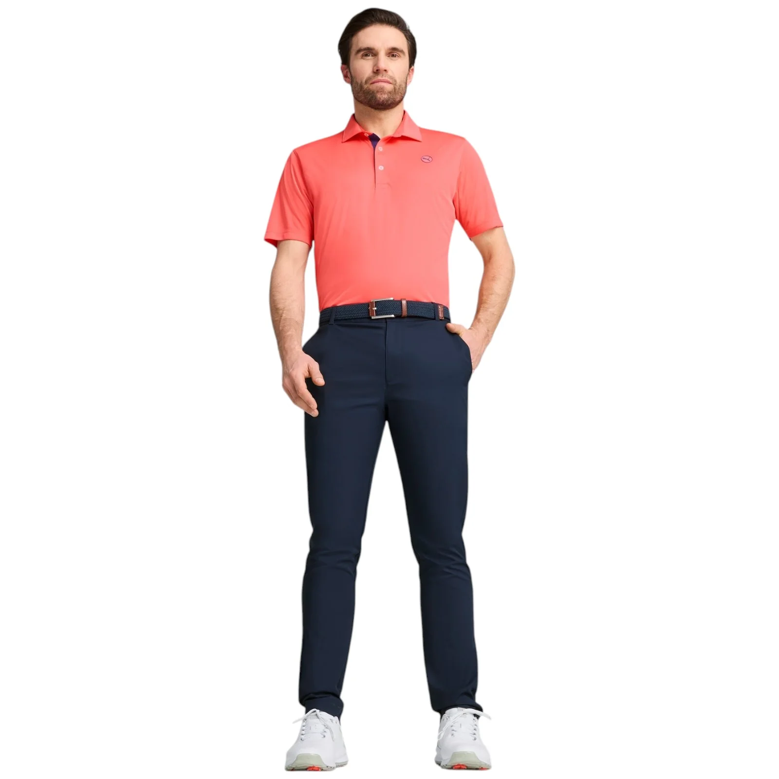 Puma Pure 2.0 Golf Mens Short Sleeved Polo Shirt - Image 5