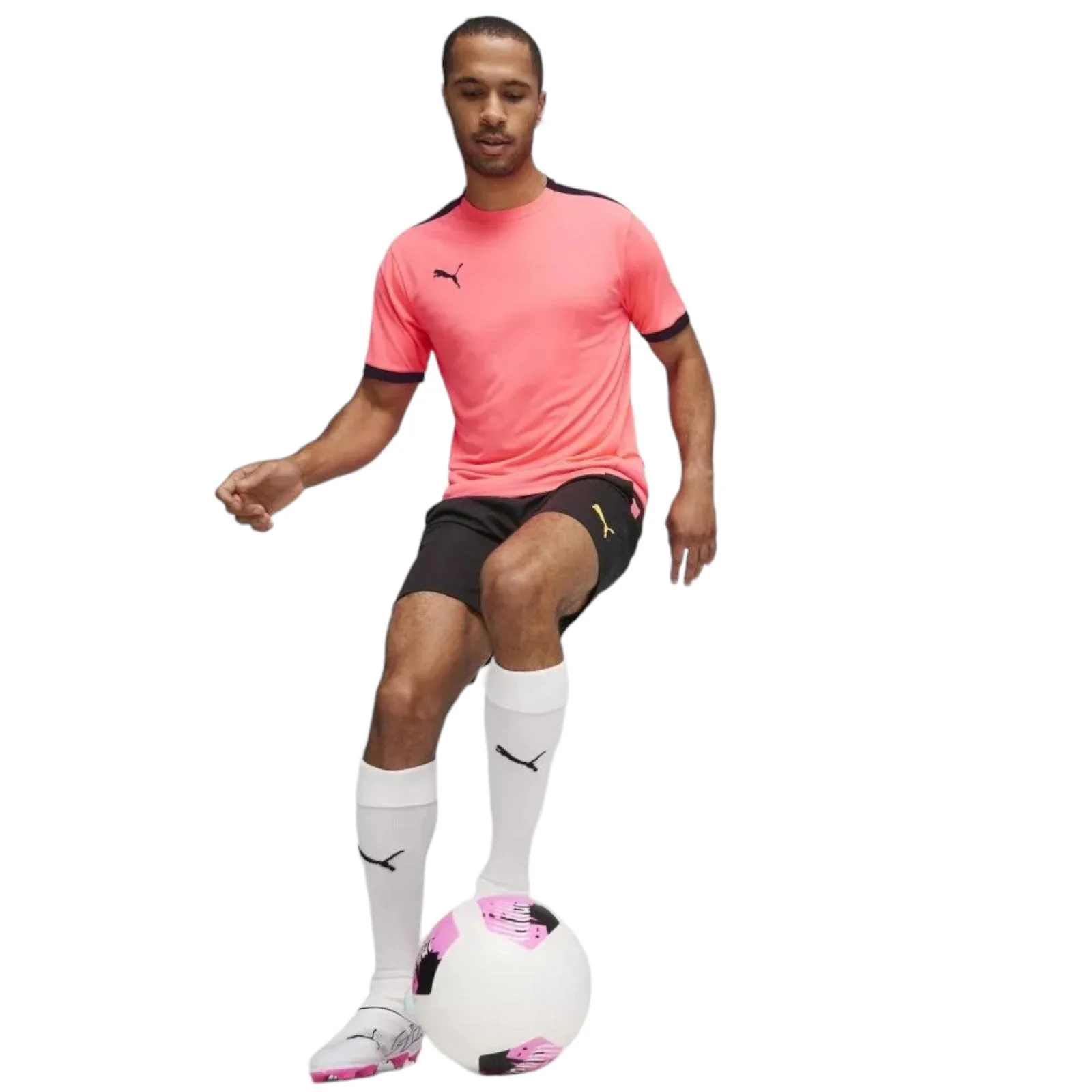 Puma teamLIGA Mens Short Sleeved Football Jersey - Image 5