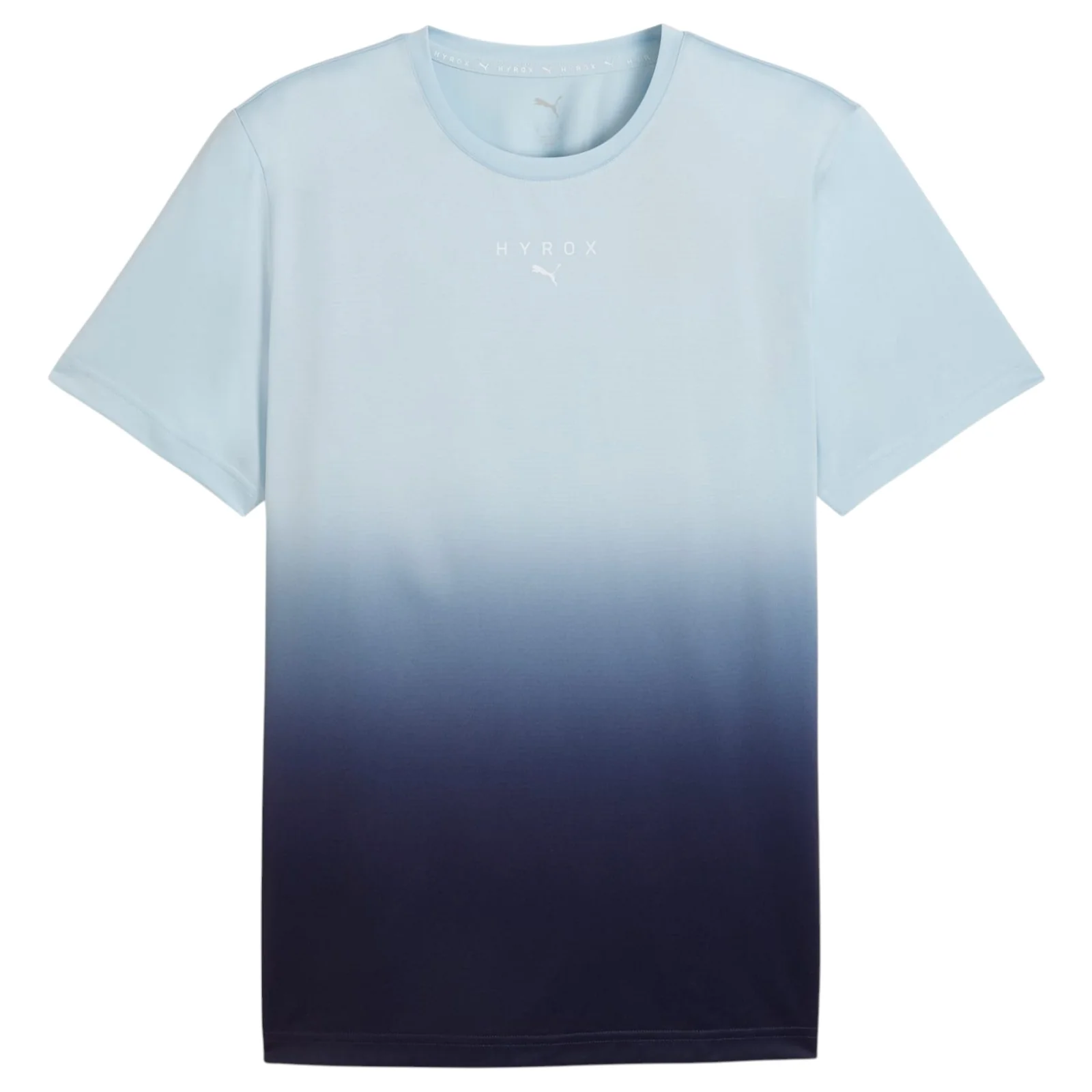 Puma X HYROX Mens POLY GRAPHIC Tee Blue - Image 3