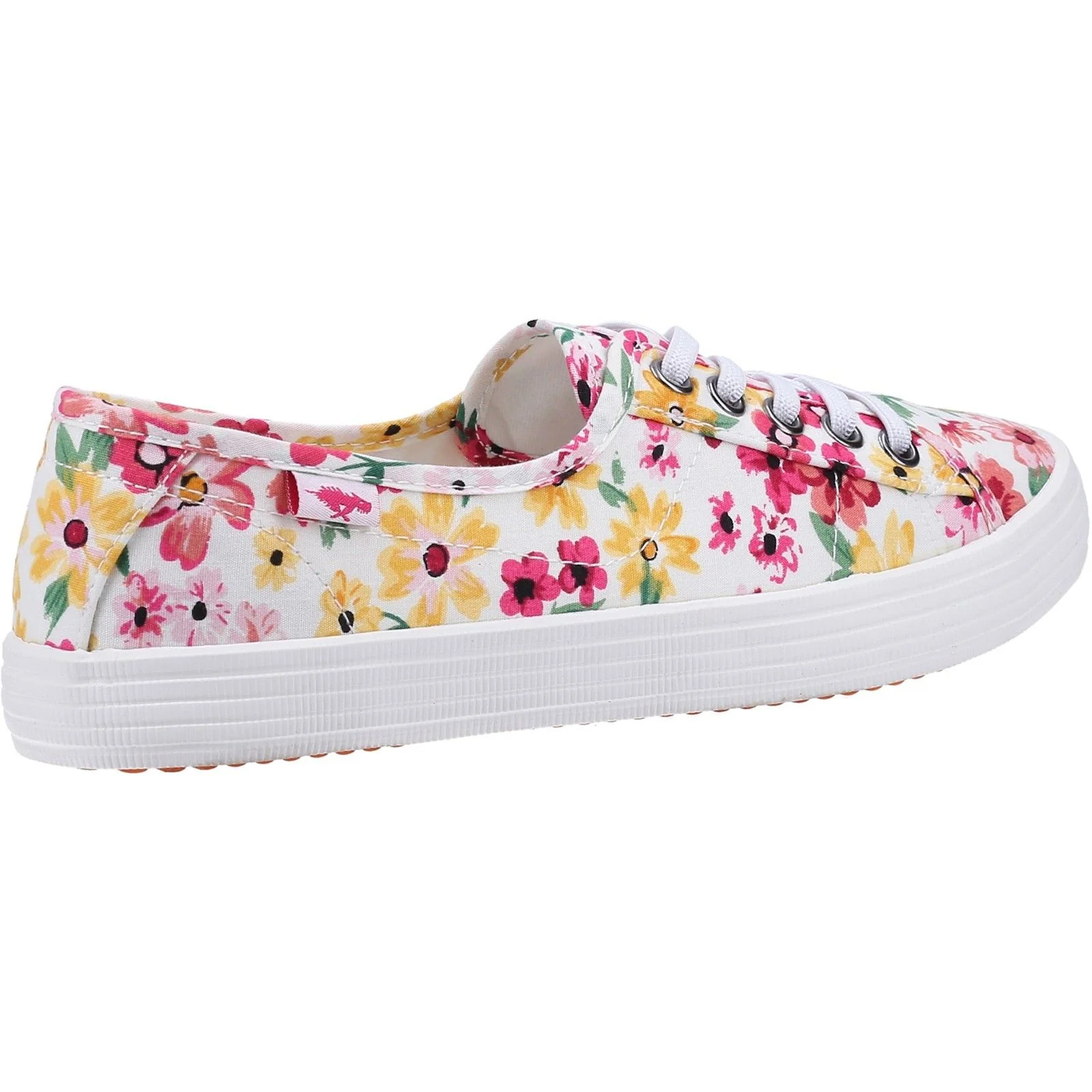 Rocket Dog Womens Chow Chow Margate Floral Casual Shoe White/Multi - Image 3