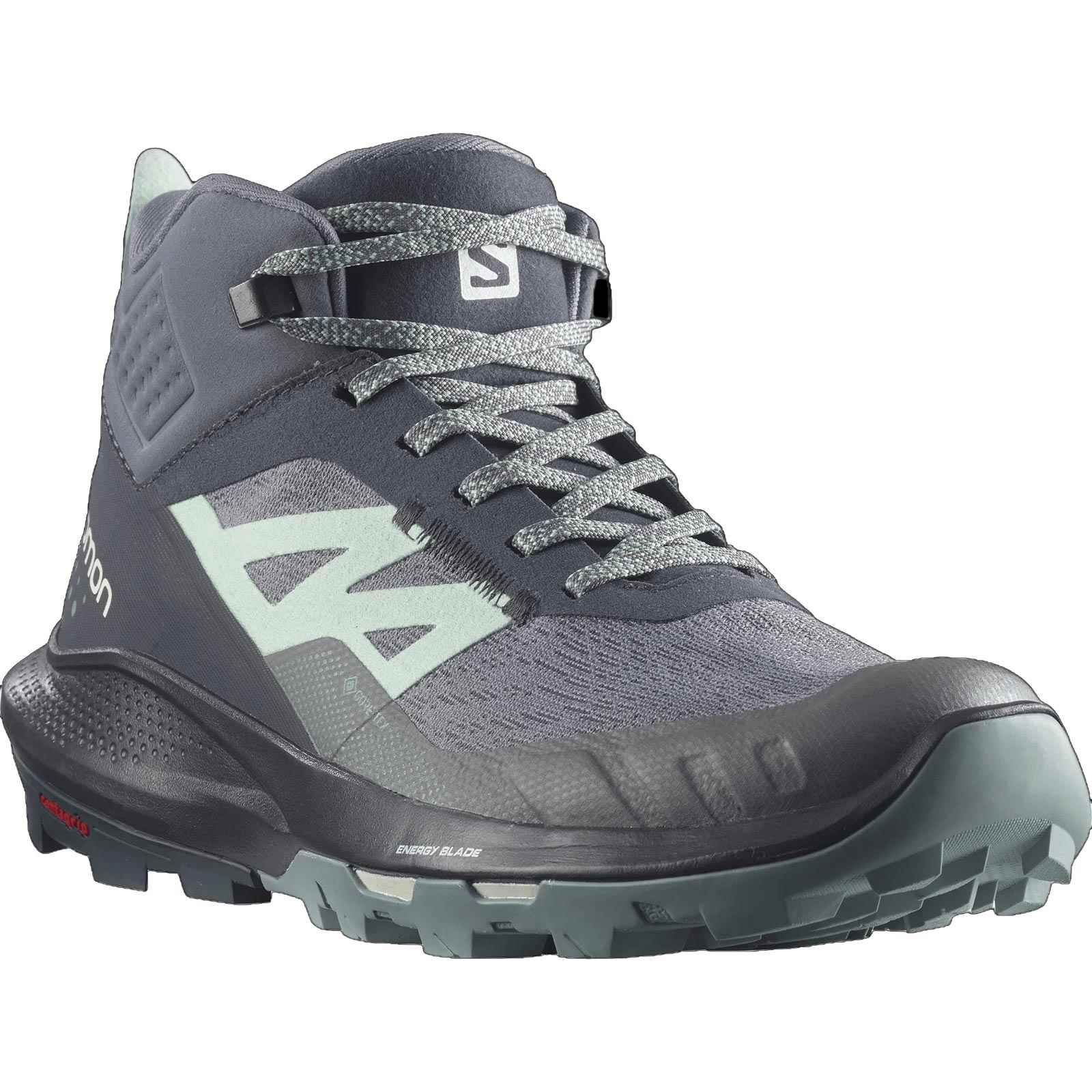 Salomon Outpulse Mid GTX Womens Blue/Blk - Image 6