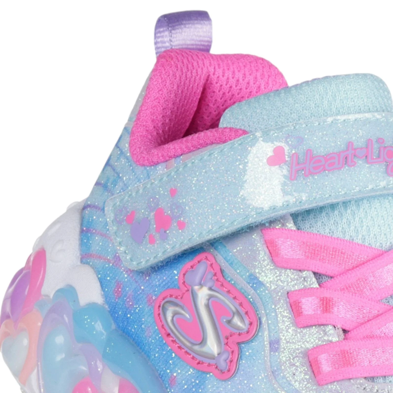 Skechers S-Lights: Eternal Heart Lights Girls Shoe - Image 6