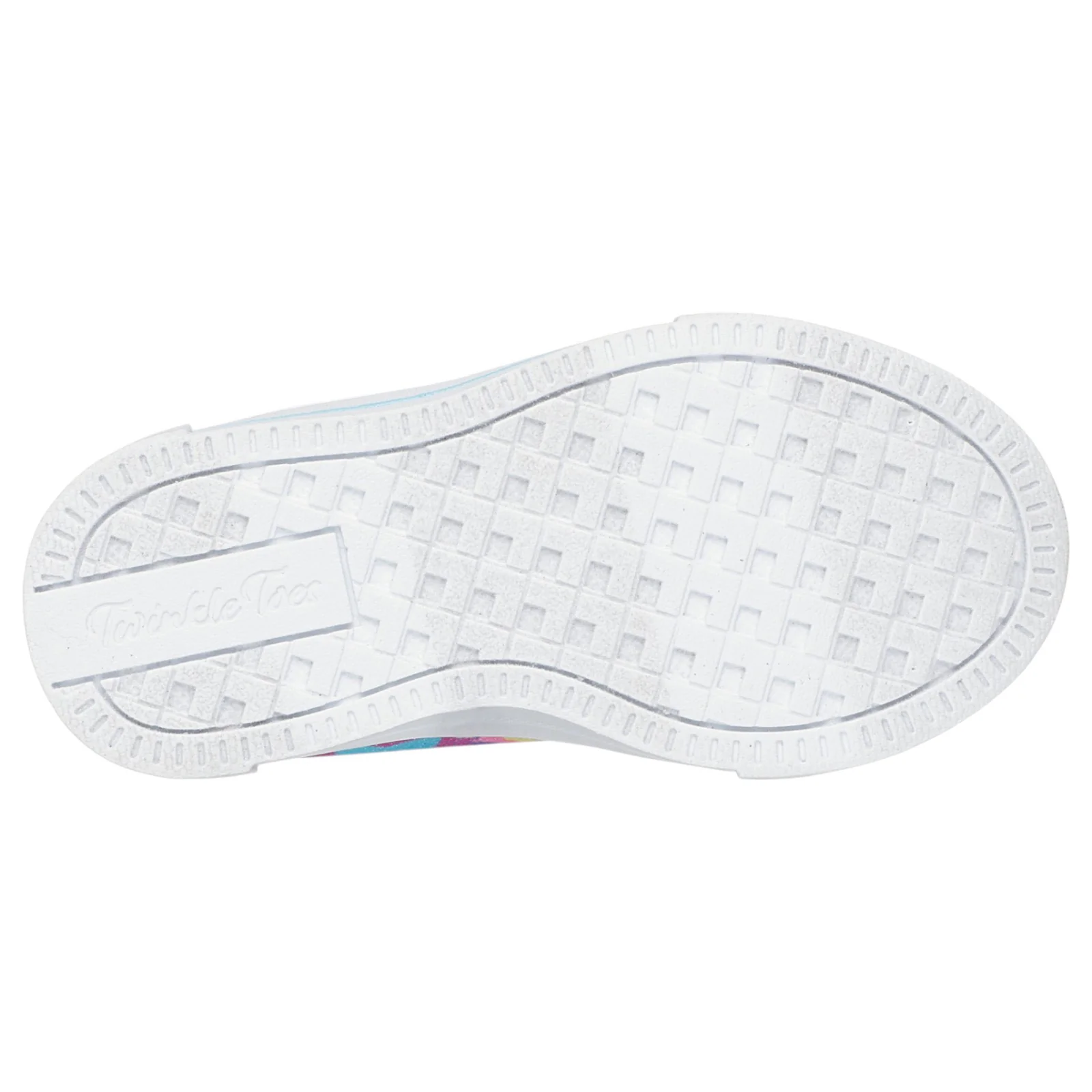 Skechers Twinkle Sparks Cosmic Burst Girls Star Burst Low Top Sneaker W/Twist Off Lace - Image 4