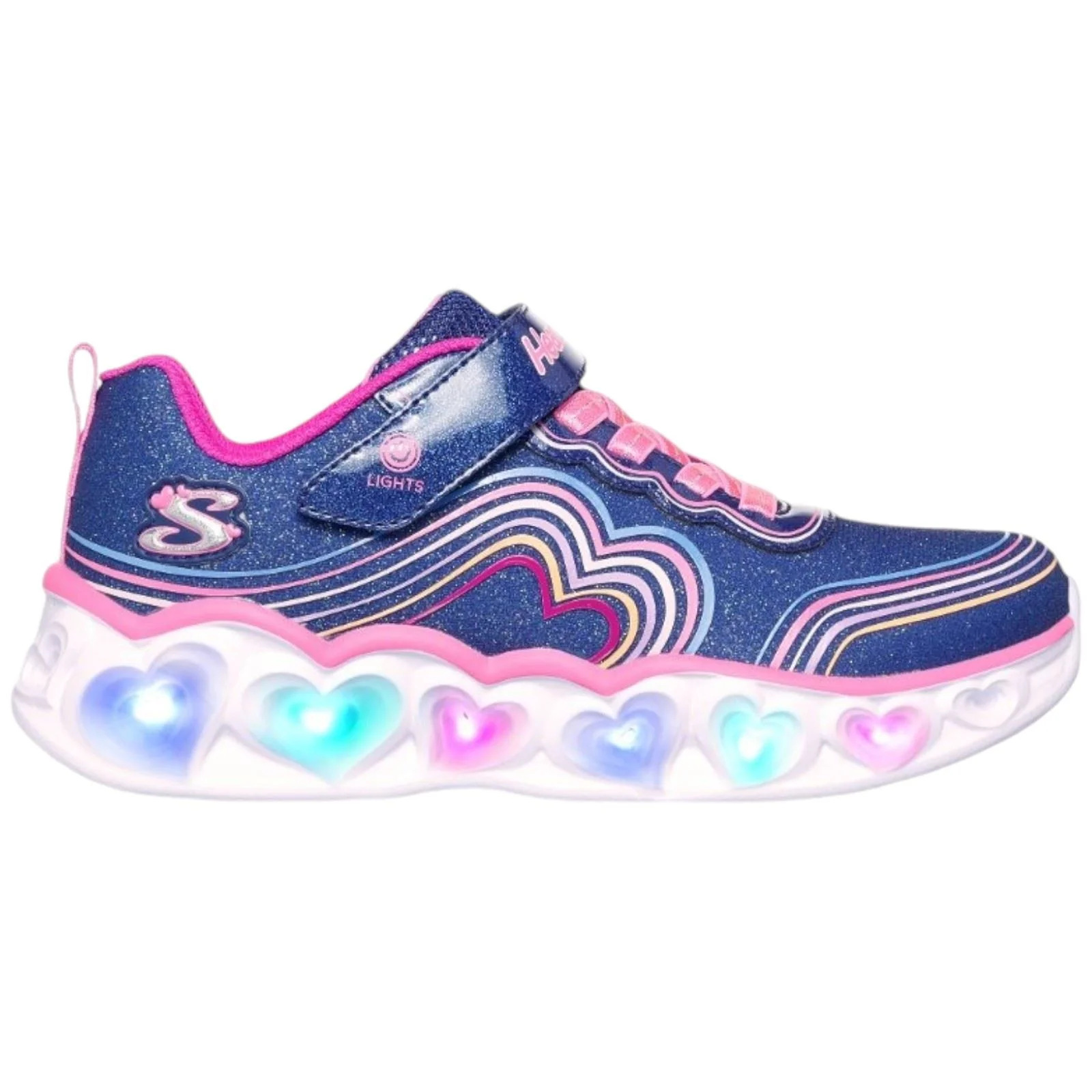 Skechers Heart Light Retro Girls Shoes - Image 7