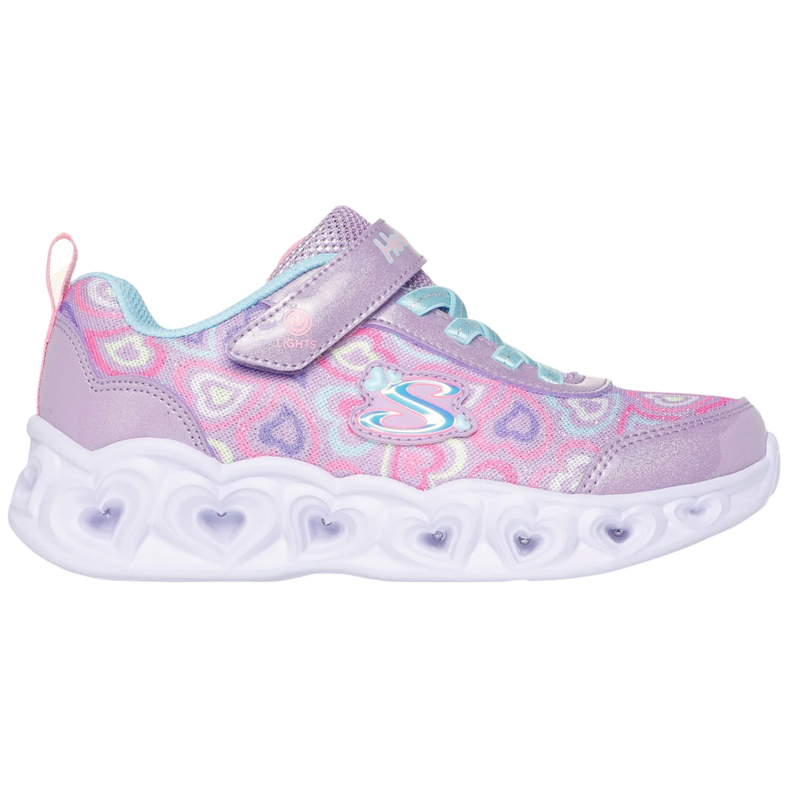 Skechers Heart Lights - Boogie Love Girls Shoes