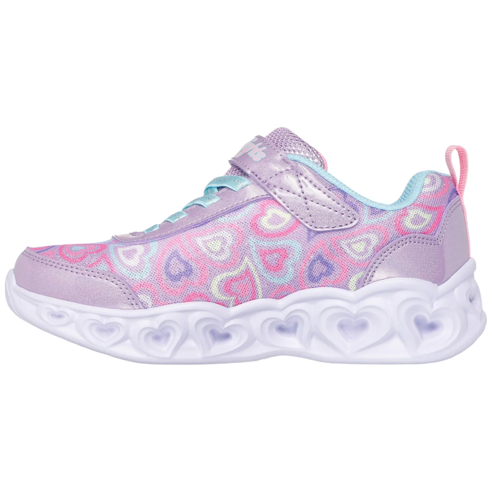 Skechers Heart Lights - Boogie Love Girls Shoes - Image 2
