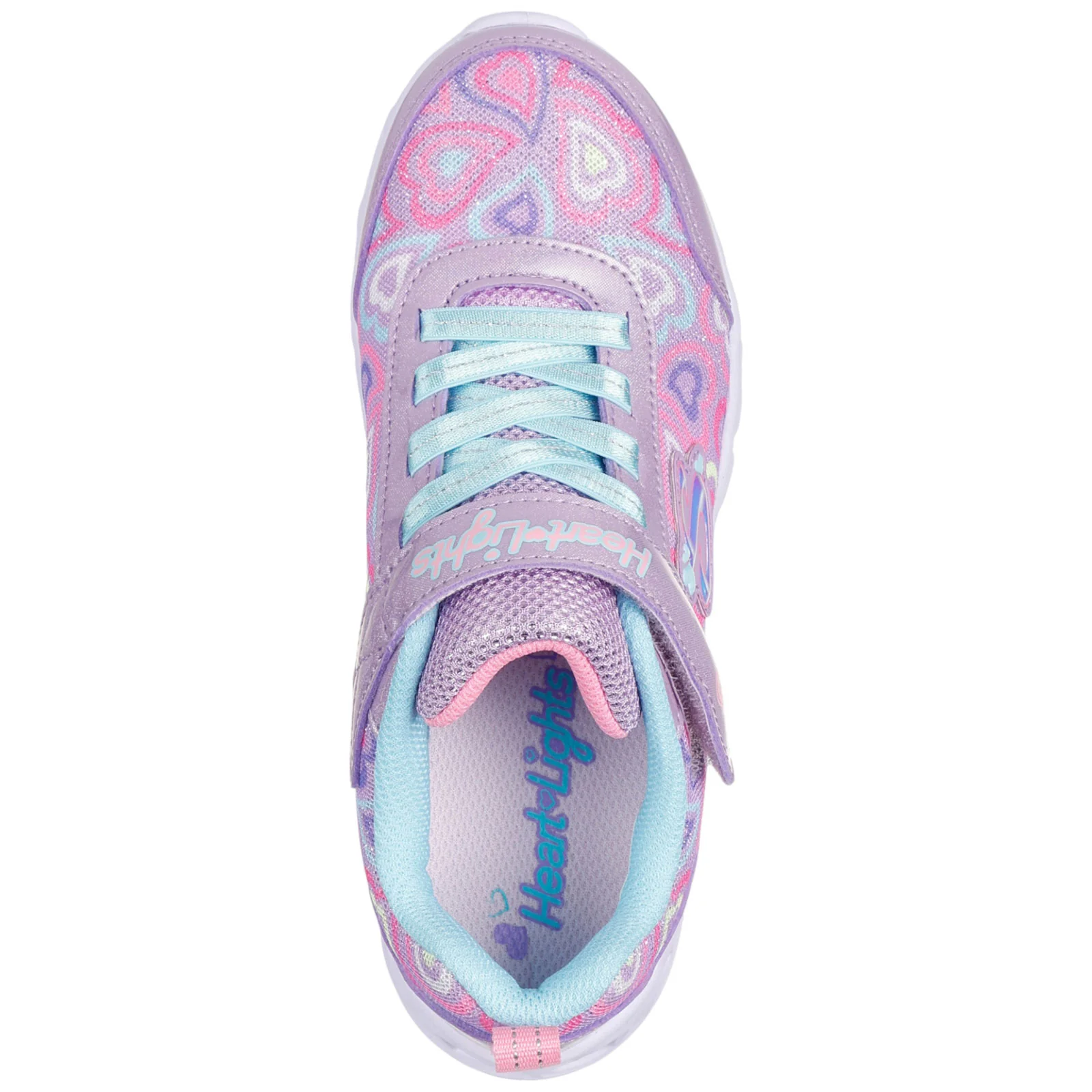 Skechers Heart Lights - Boogie Love Girls Shoes - Image 3