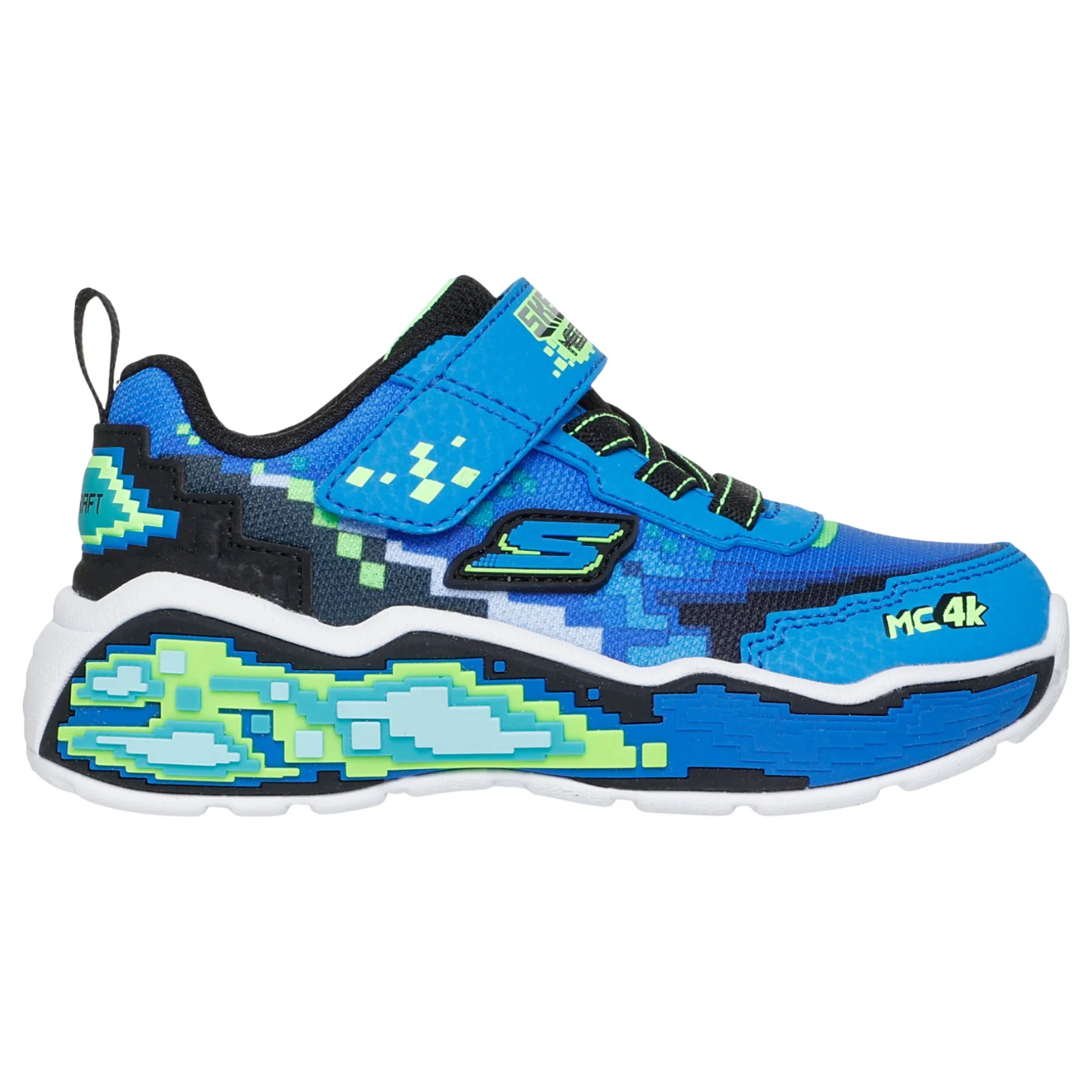 Skechers Mega Scene Infant Boys Gore &amp; Strap Shoes