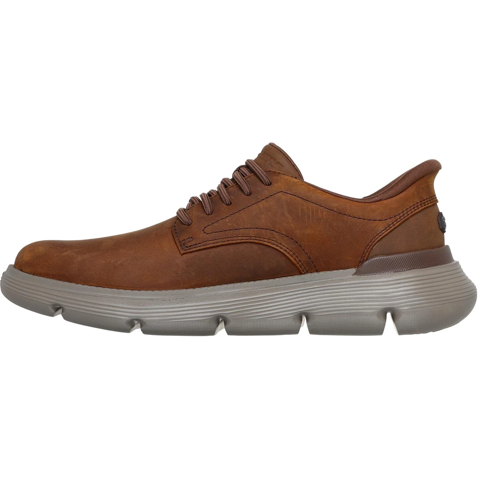 Skechers Mens Garza Duran Shoe Dark Brown - Image 2