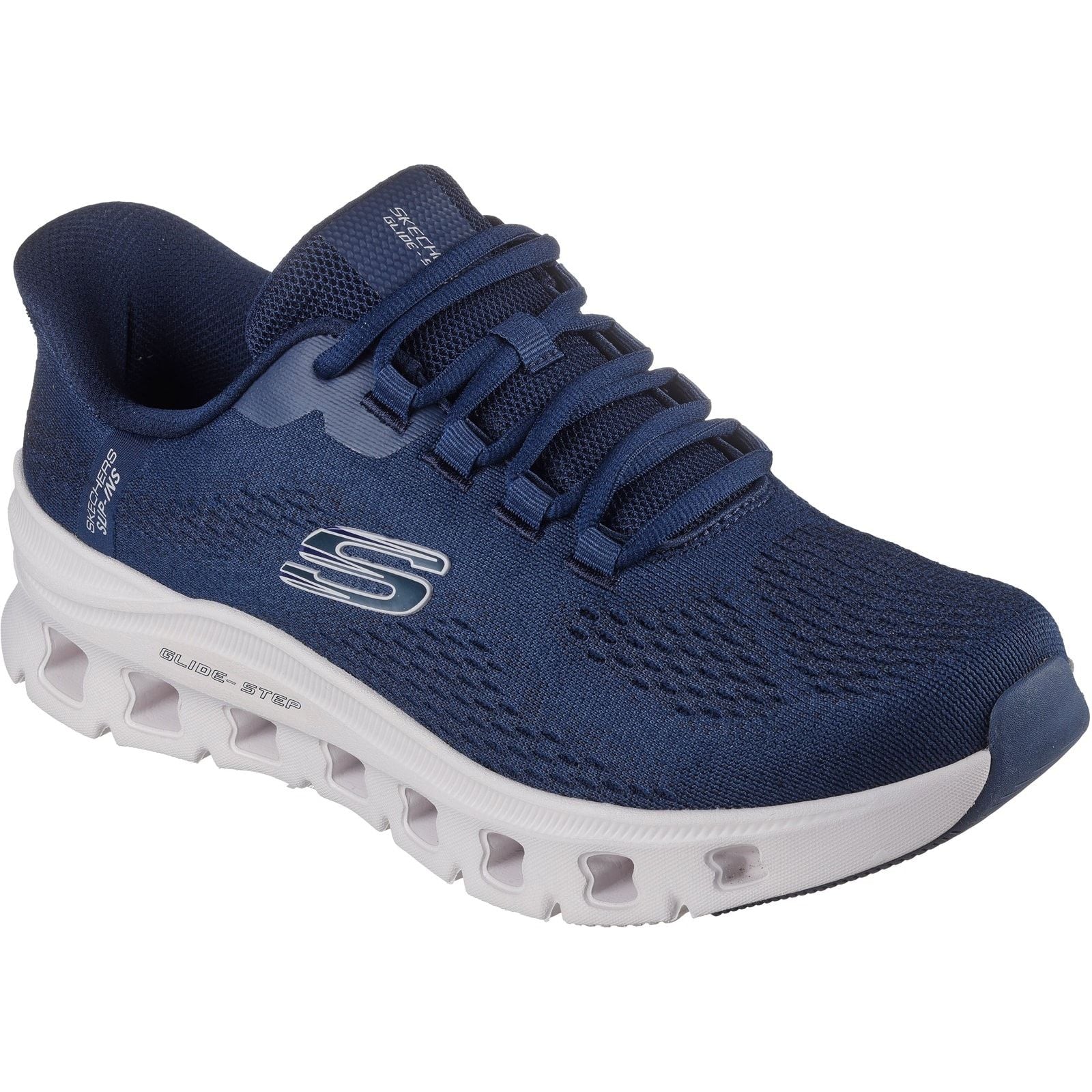 Skechers Mens Glide-Step Pro Elron Trainer Navy - Image 5