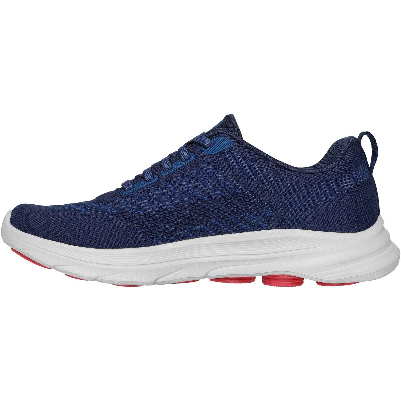 Skechers Mens GO Walk 8 Day Trainer Navy/Red - Image 2