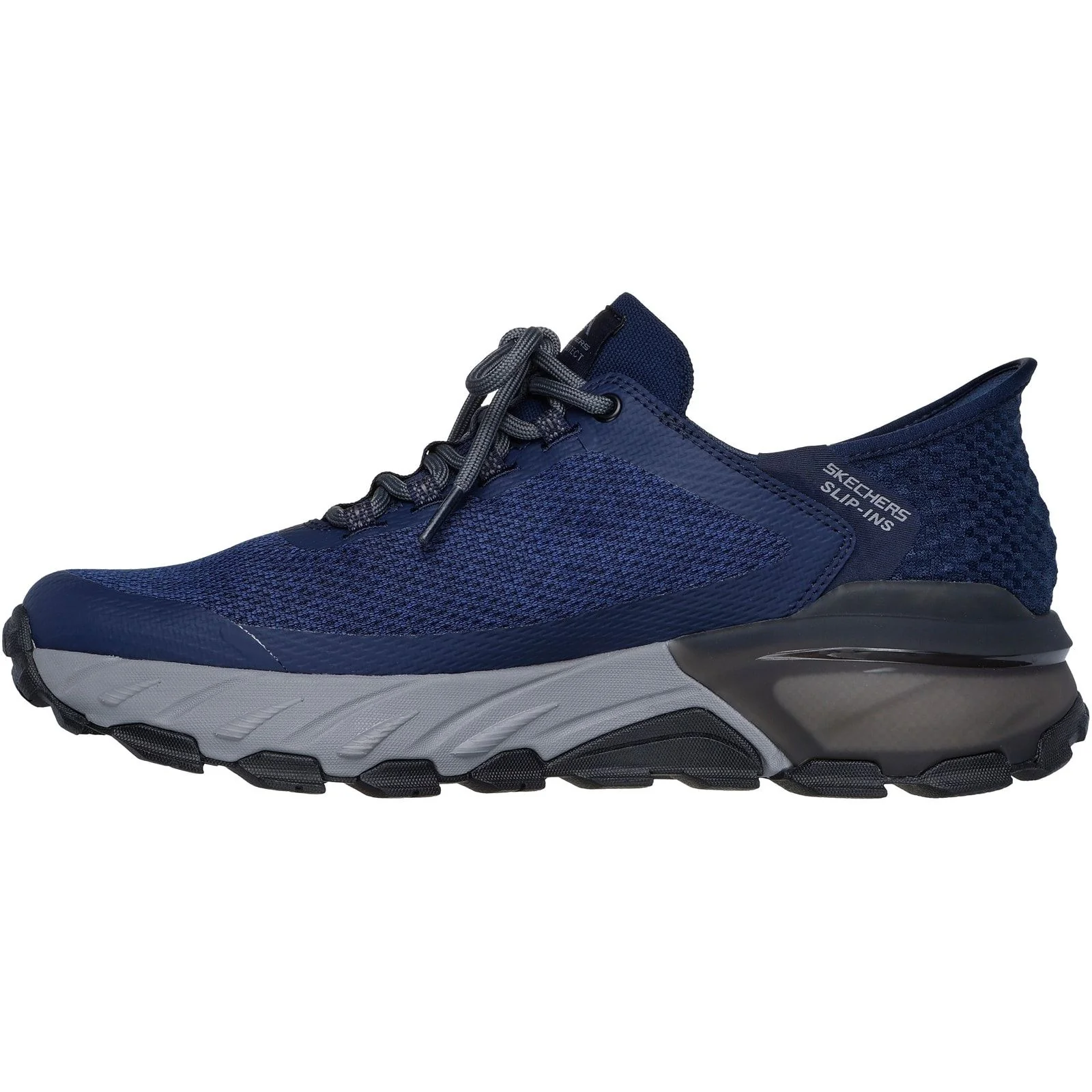 Skechers Mens Max Protect Assembly Hiking Shoes Navy - Image 2