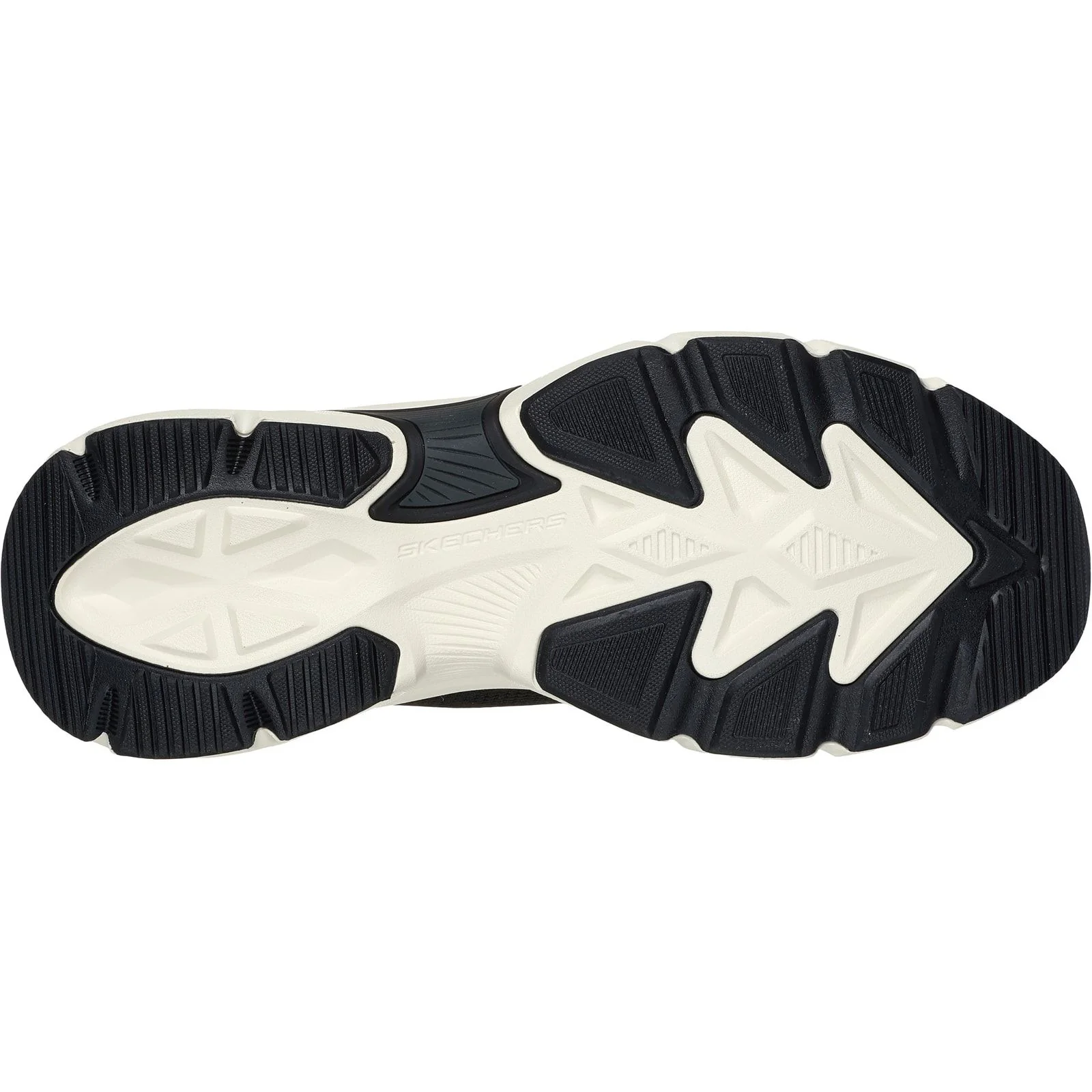 Skechers Mens Skech-Air Ventura Vanderway Shoes Black/Red - Image 3