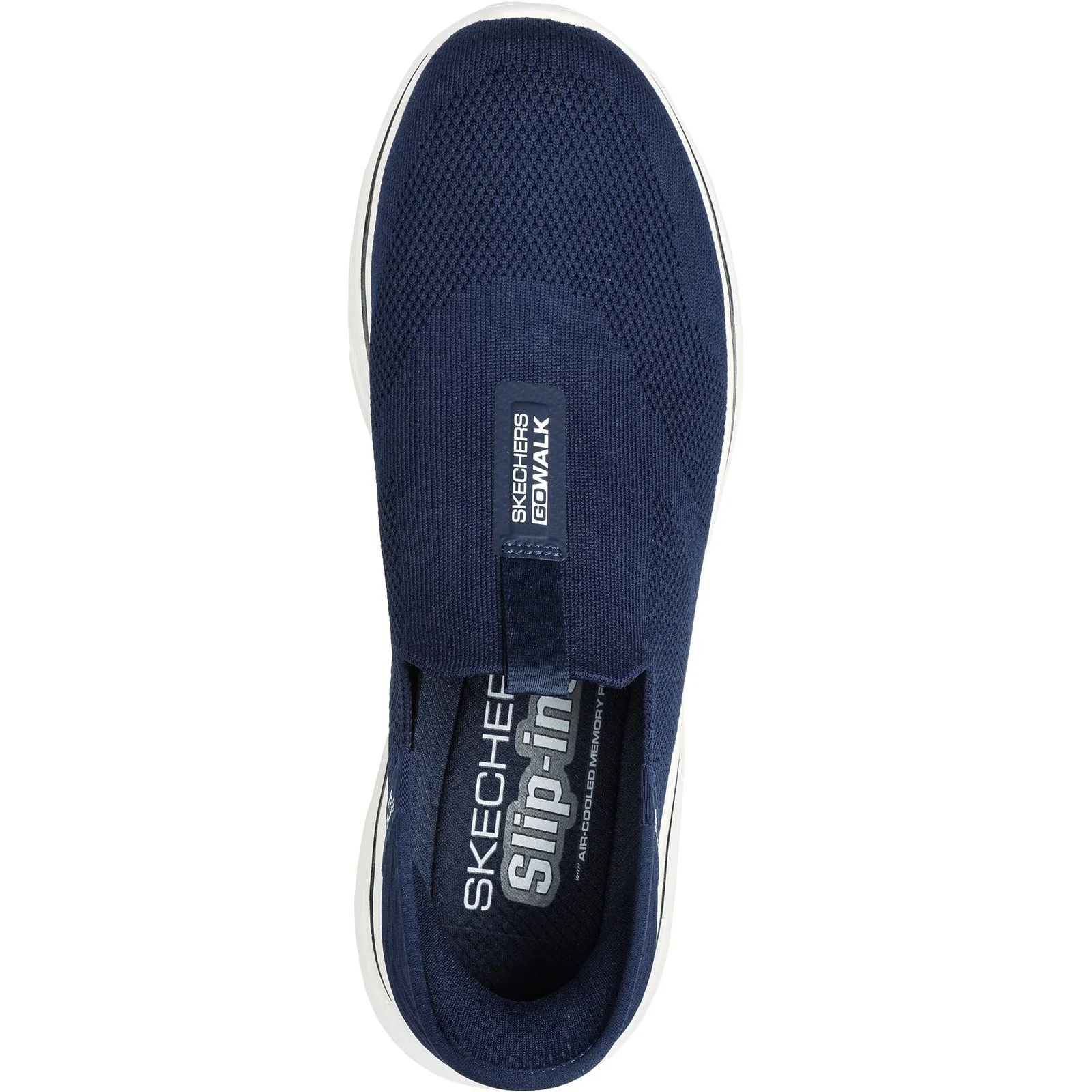 Skechers Mens Skechers Slip-ins: GO WALK 7 - Easy On 2 Shoes Navy - Image 4