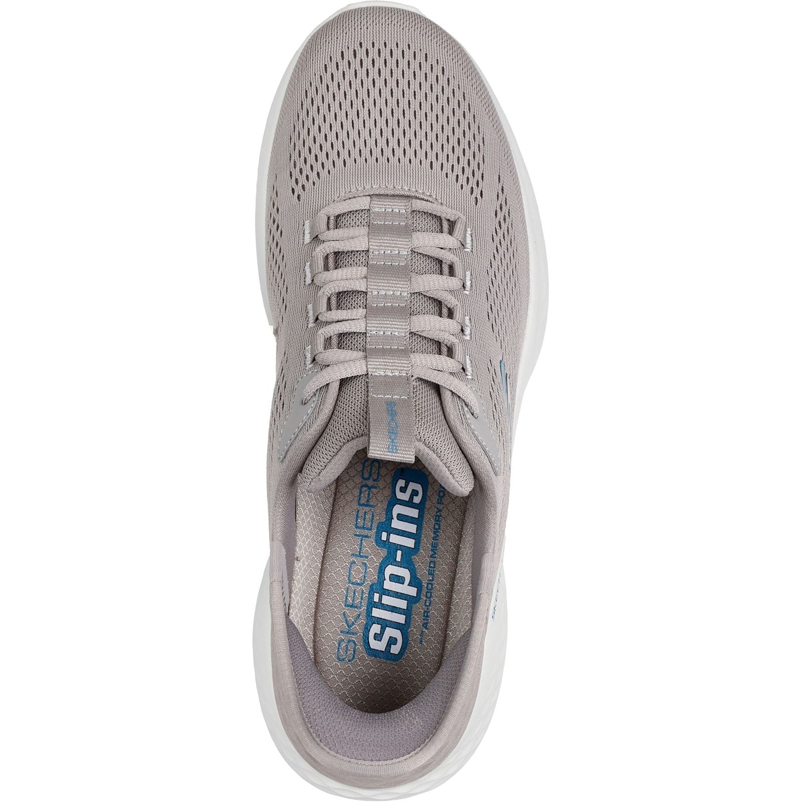 Skechers Mens Skech-Lite Pro Primebase Trainers Taupe/Brown - Image 4