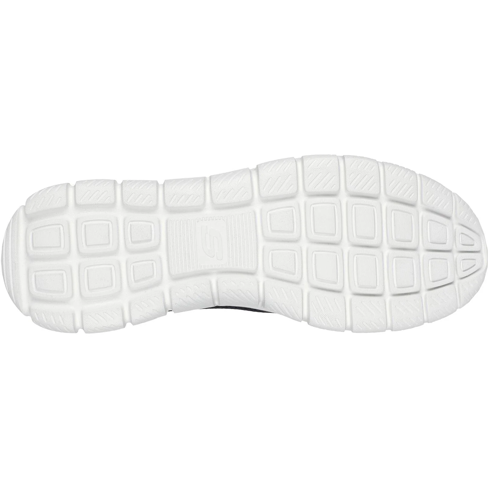 Skechers Mens Track Glendor Shoe Navy/Lime - Image 3