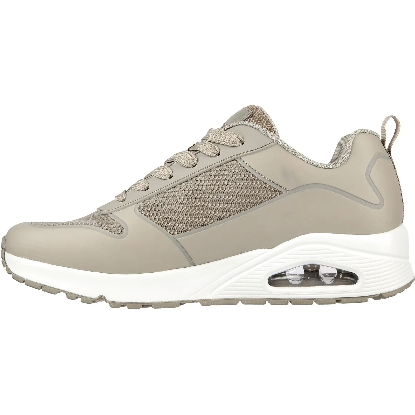 Skechers Mens Uno Sol Trainers Taupe - Image 2