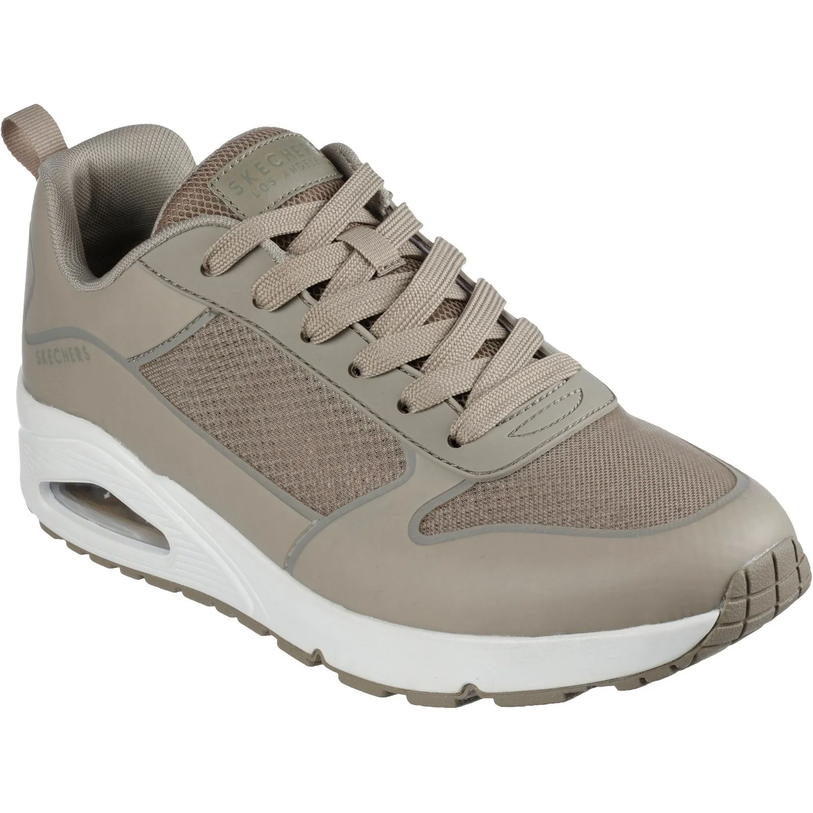 Skechers Mens Uno Sol Trainers Taupe - Image 5