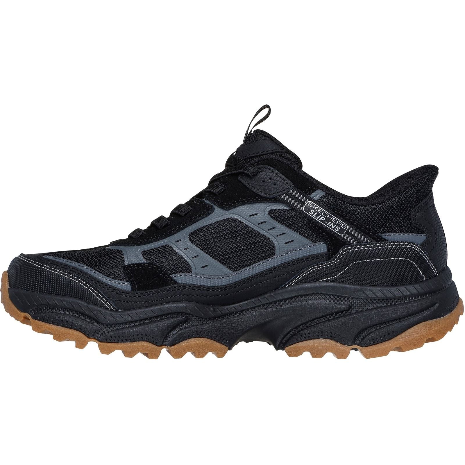 Skechers Mens Vigor AT Hiking Shoes Black - Image 2