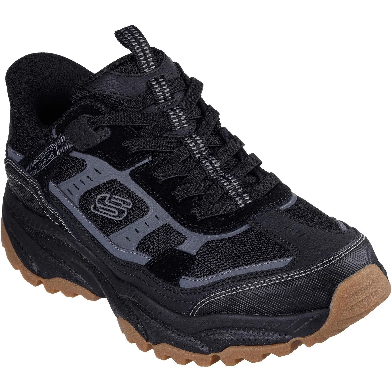 Skechers Mens Vigor AT Hiking Shoes Black - Image 5