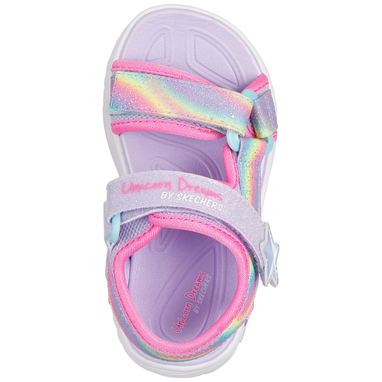 Skechers Unicorn Dreams Girls Sandals - Image 3